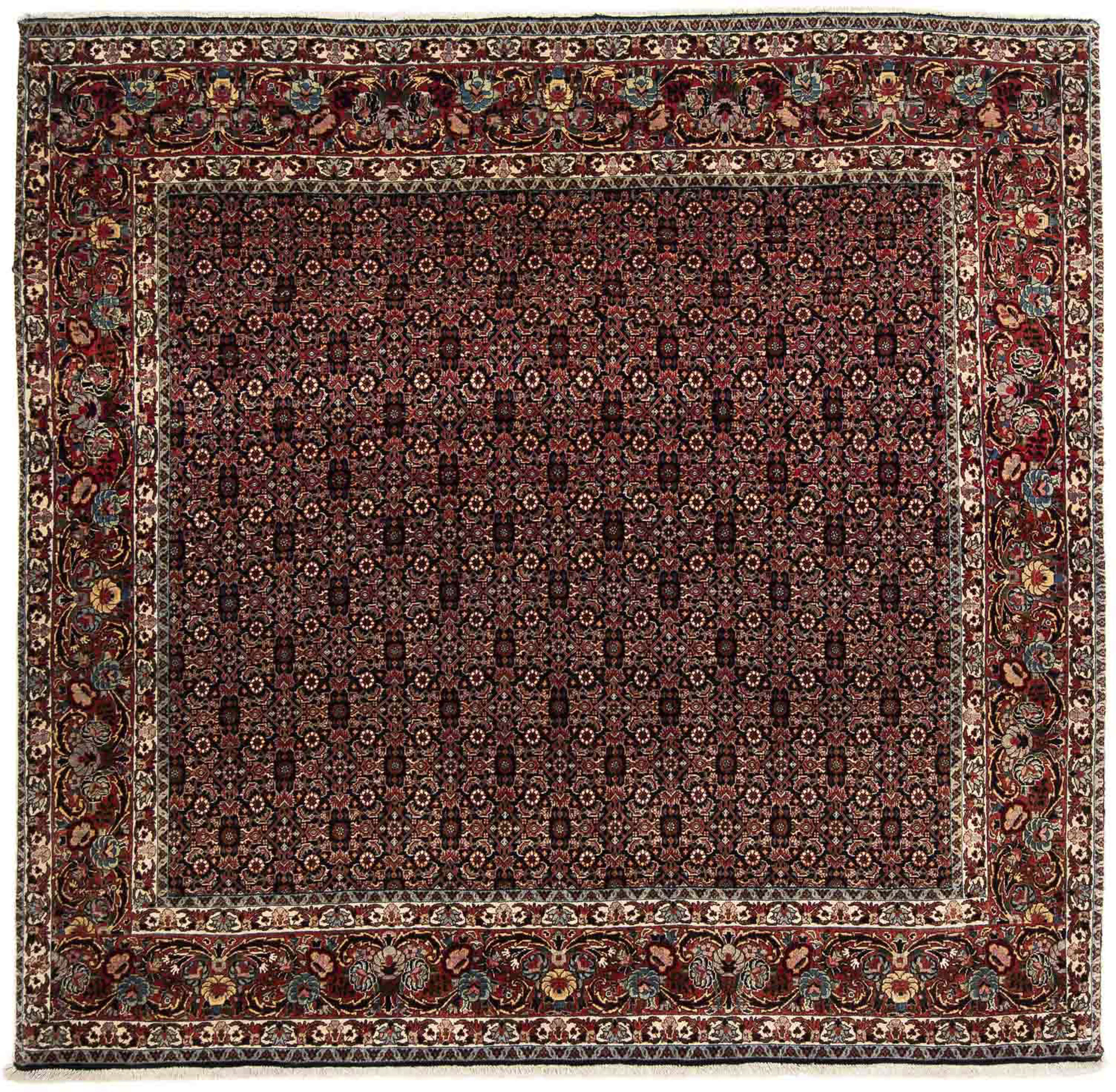 morgenland Orientteppich »Perser - Bidjar quadratisch - 208 x 197 cm - brau günstig online kaufen