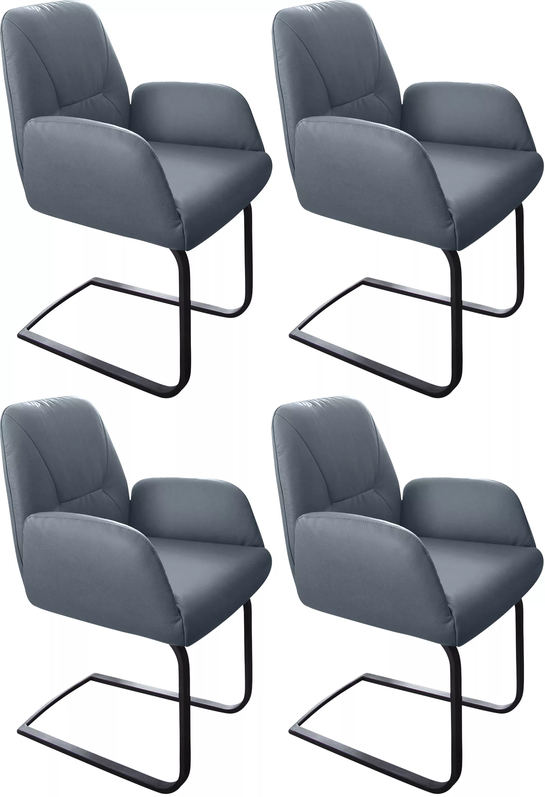 W.SCHILLIG Freischwinger »ole«, (Set), 4 St., Longlife Xtra-Leder Z69, 2er- günstig online kaufen