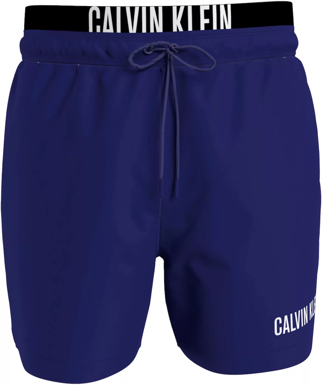 Calvin Klein Swimwear Badeshorts "MEDIUM DOUBLE WB", mit doppeltem Bund günstig online kaufen