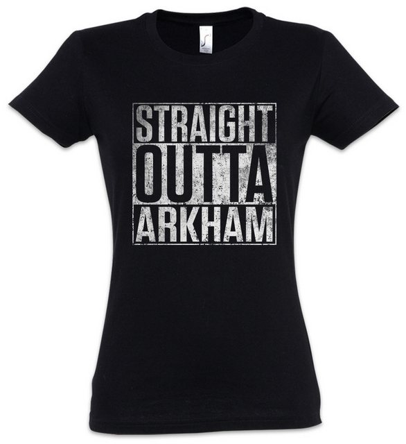 Urban Backwoods Print-Shirt Straight Outta Arkham Cthulhu Damen T-Shirt - H günstig online kaufen