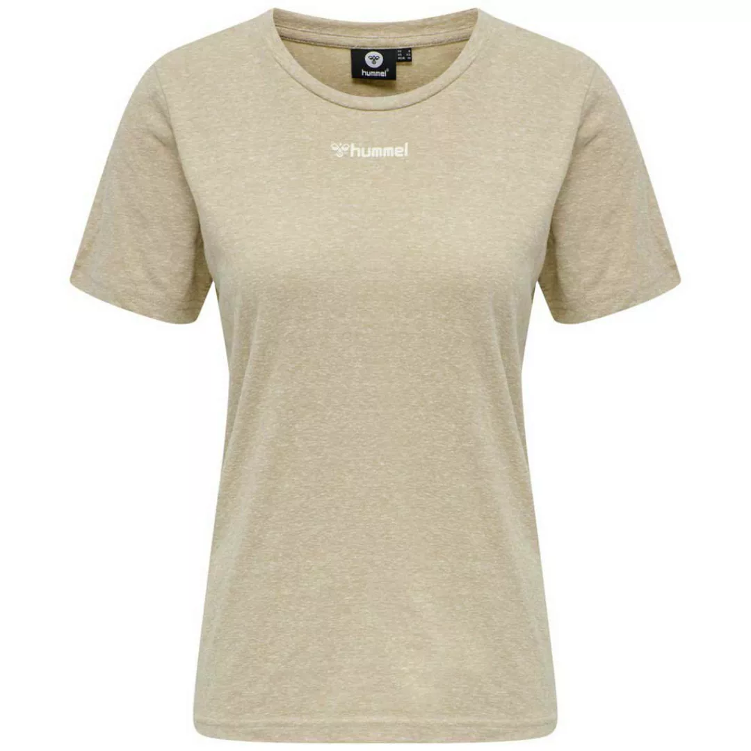 Hummel Zandra Kurzärmeliges T-shirt XS Humus Melange günstig online kaufen