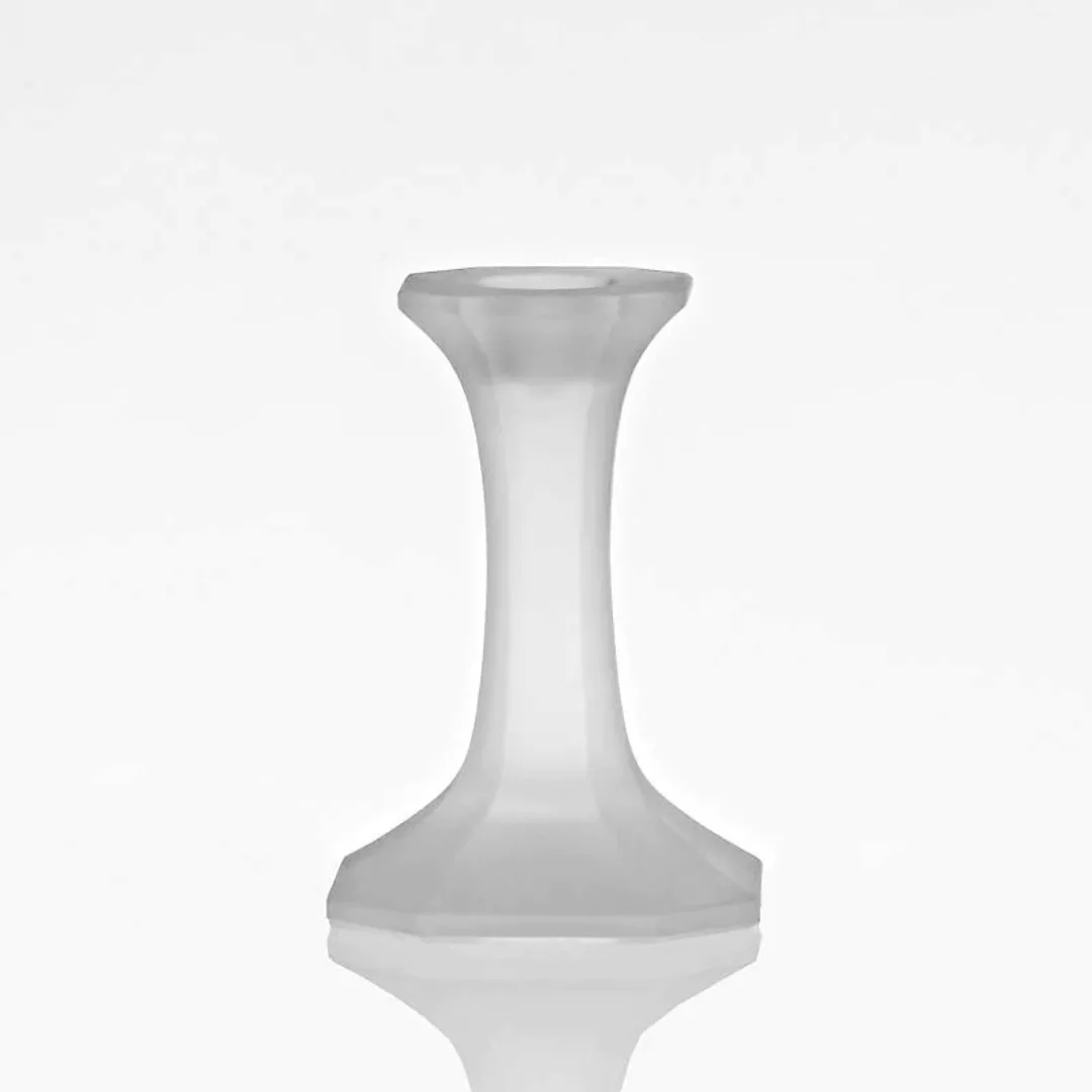 Kerzenhalter satiniert Crescend 11,5cm, Satiniert, aus Kristallglas günstig online kaufen