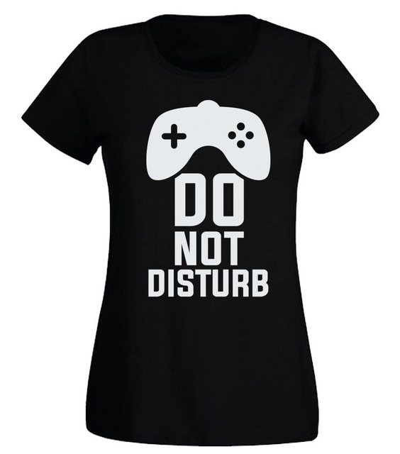 G-graphics T-Shirt Damen T-Shirt - Gaming – Do not Disturb Slim-fit-Shirt, günstig online kaufen