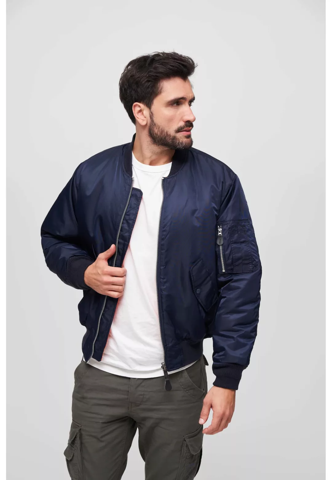 Brandit Anorak "Brandit Herren MA1 Bomber Jacket", (1 St.), ohne Kapuze günstig online kaufen