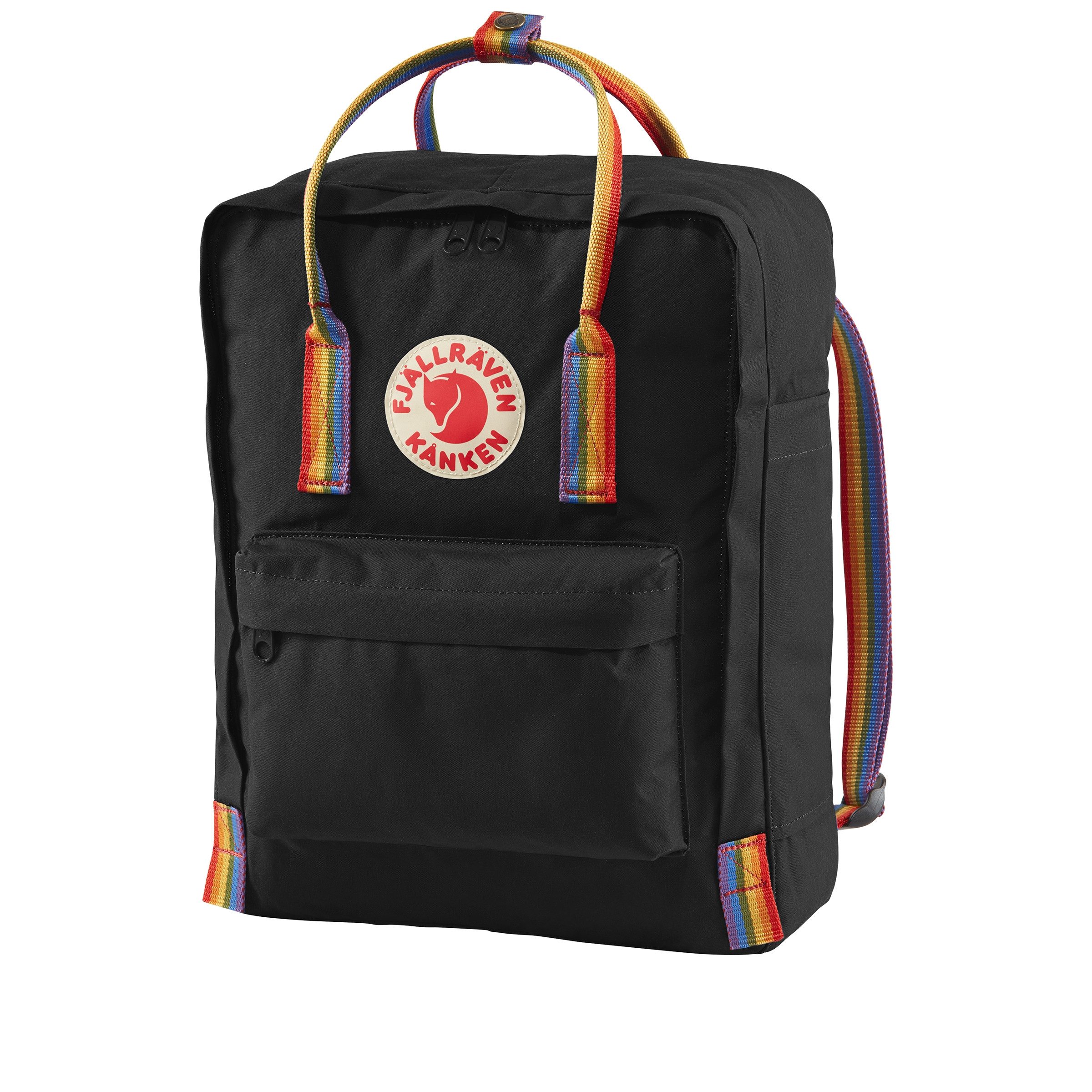 Fjaellraeven Kanken Black Rainbow Pattern günstig online kaufen