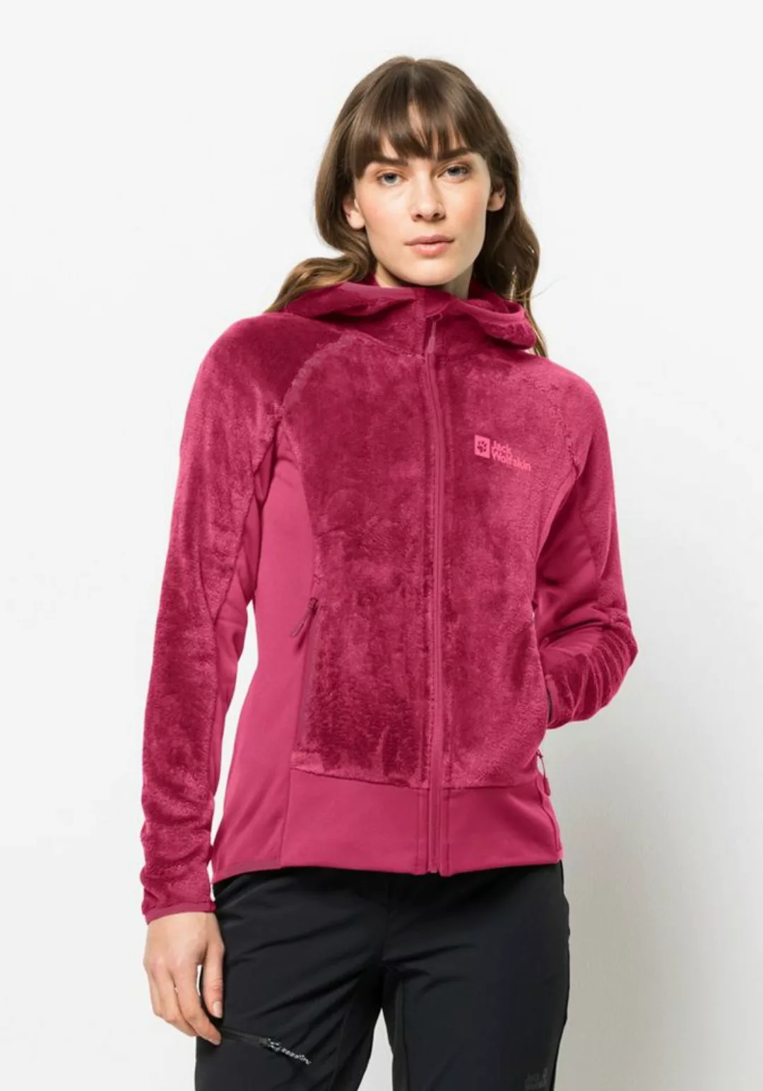 Jack Wolfskin Fleecejacke ROTWAND HOODED FZ W günstig online kaufen