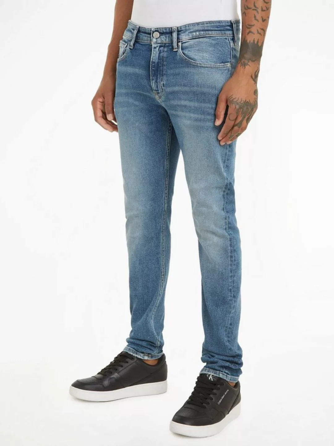 Calvin Klein Jeans Slim-fit-Jeans SLIM TAPER in klassischer 5-Pocket-Form günstig online kaufen