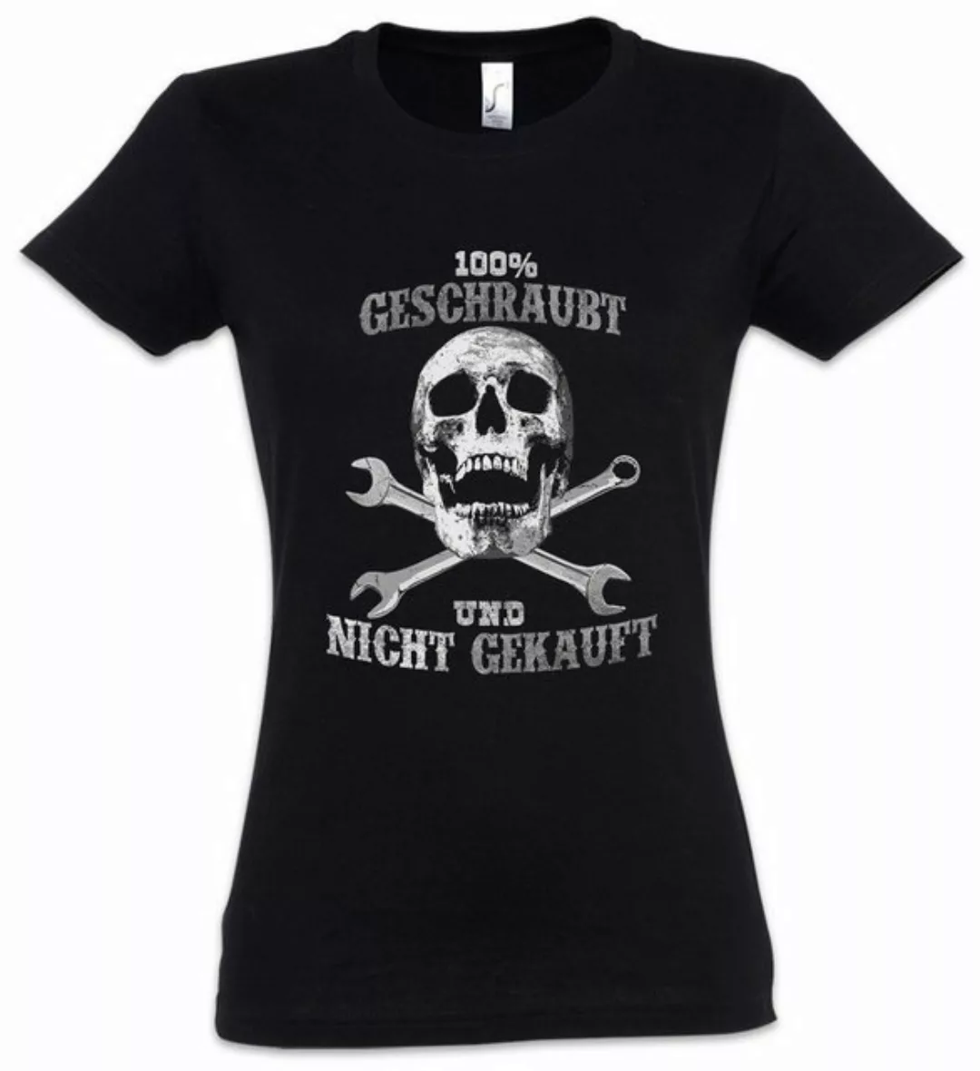 Urban Backwoods Print-Shirt 100% Geschraubt Mechaniker Damen T-Shirt KfZ Ca günstig online kaufen