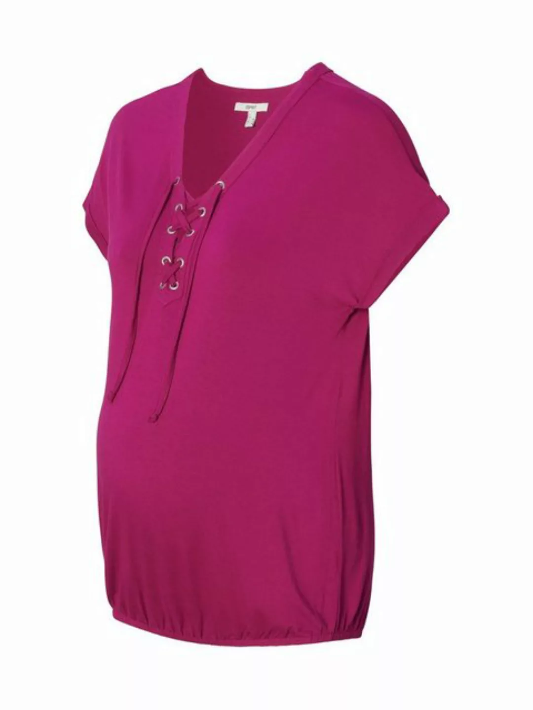 ESPRIT maternity Umstandsshirt MATERNITY T-Shirt mit Spitzendetails günstig online kaufen