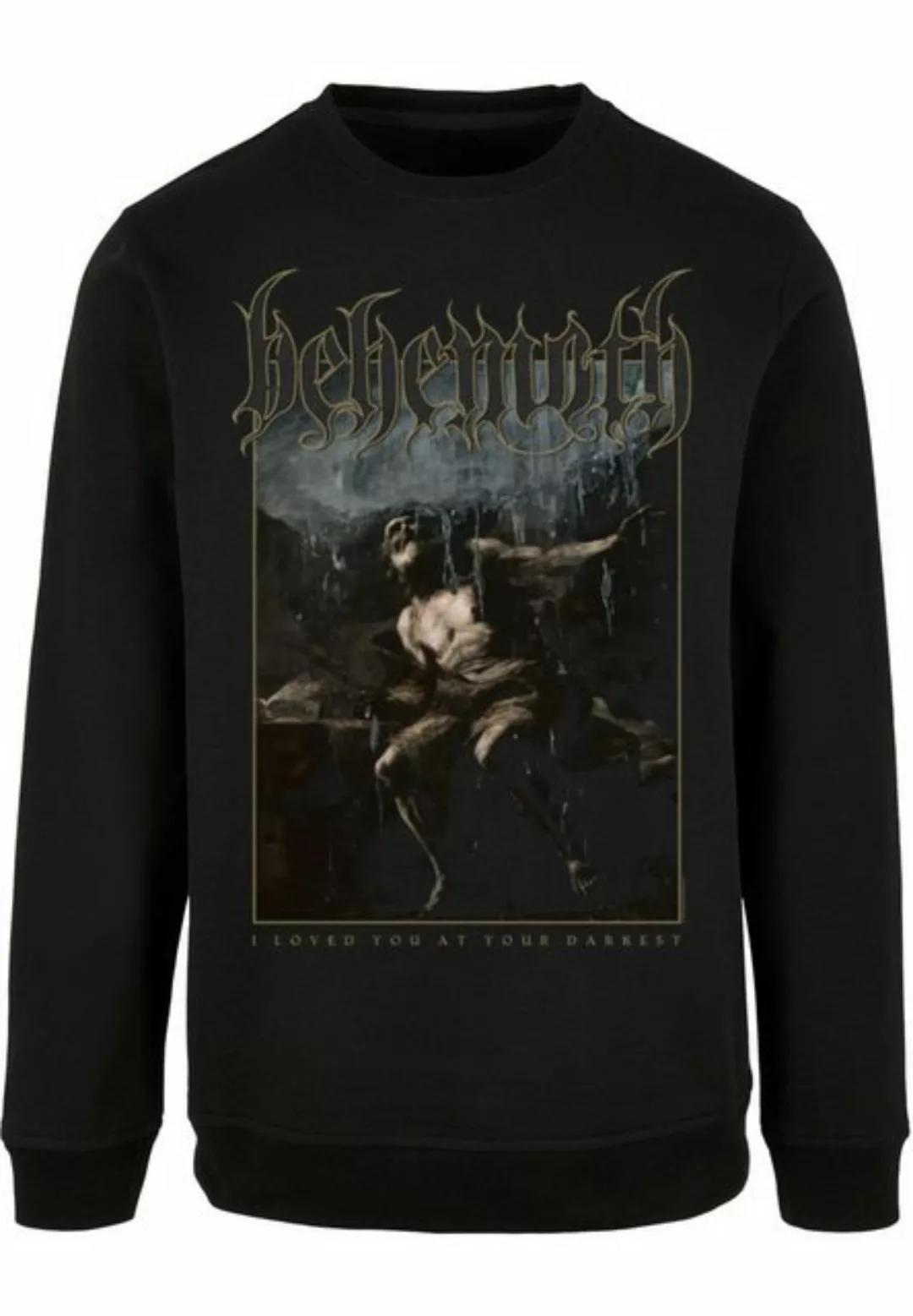 Merchcode Rundhalspullover Merchcode Behemoth - Ilyayd Cover Fleece Crewnec günstig online kaufen