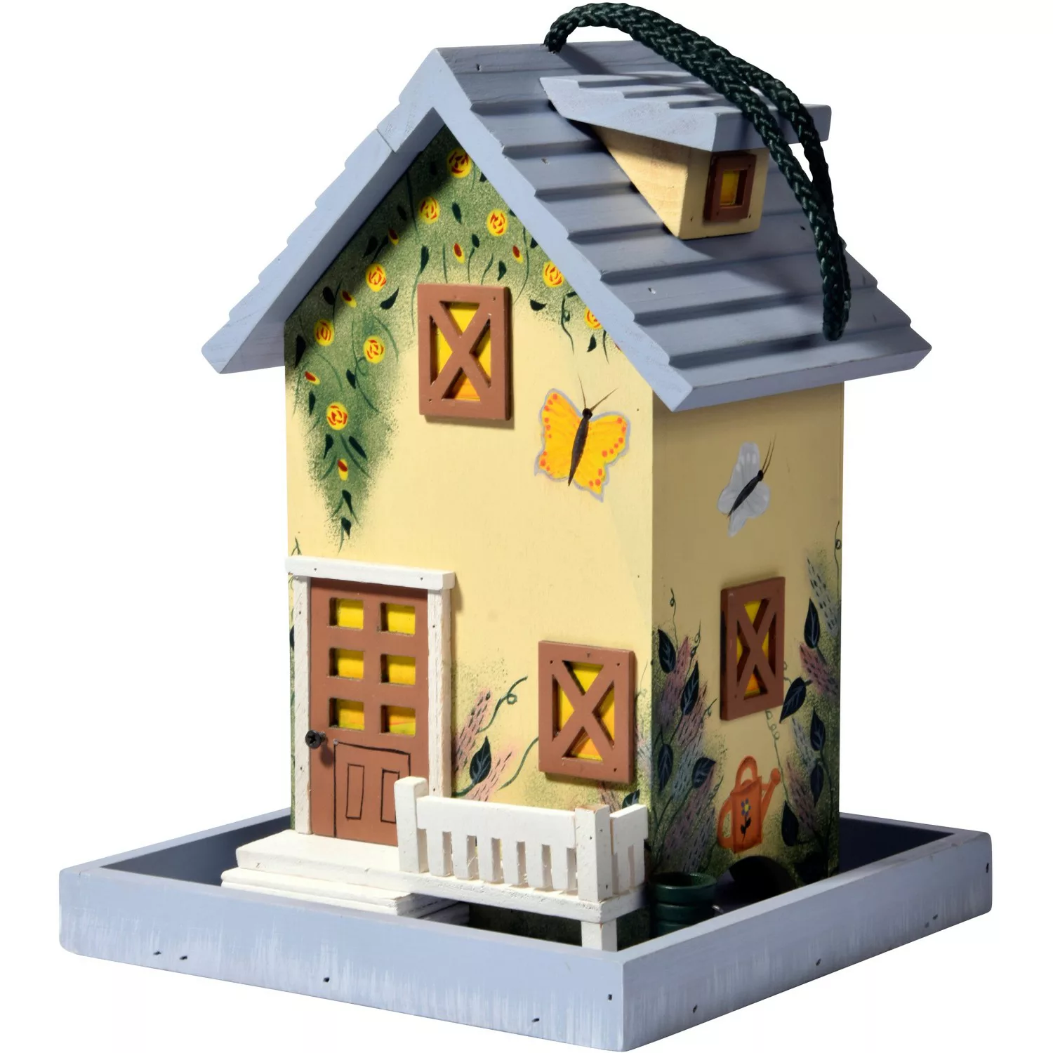 Vogelfutterhaus Holz Bunt FSC® günstig online kaufen