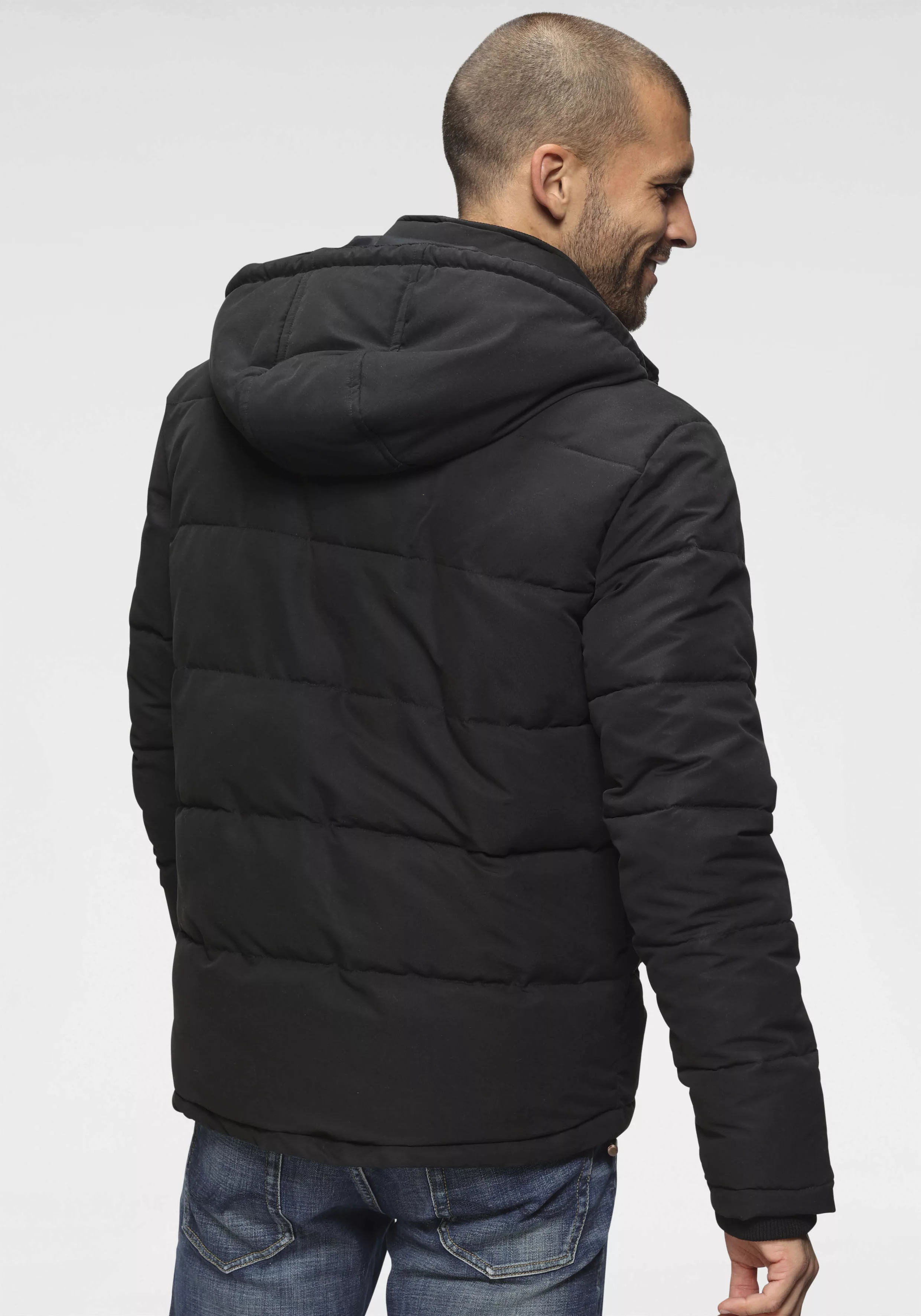 Bruno Banani Steppjacke leicht, wasserabweisend, modischer Stil, mit dekora günstig online kaufen