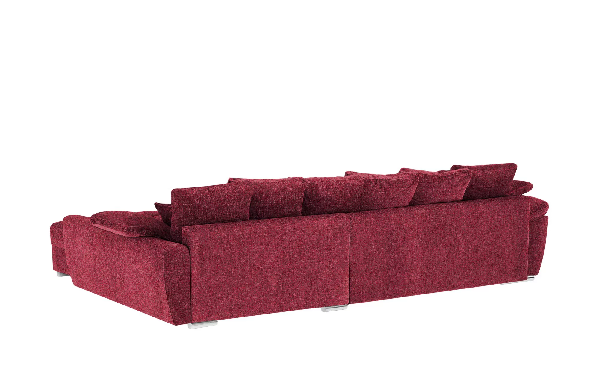 Ecksofa  Farina ¦ rot ¦ Maße (cm): B: 323 H: 92 T: 222 Polstermöbel > Sofas günstig online kaufen