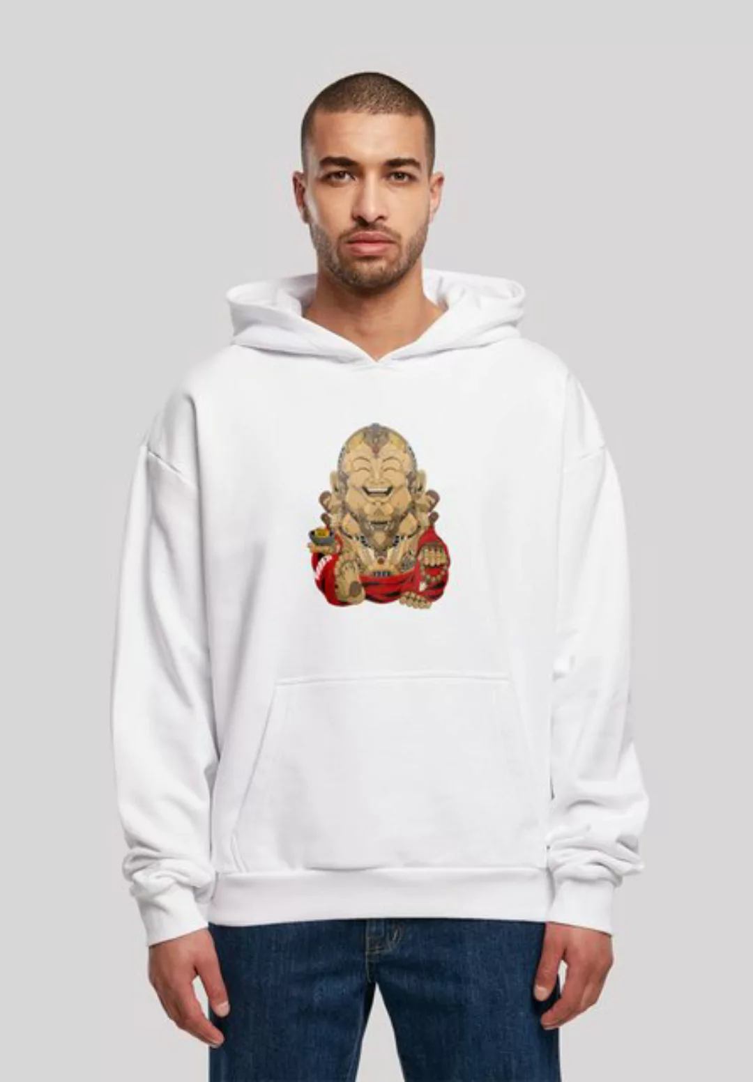 F4NT4STIC Kapuzenpullover Happy Cyber Buddha CYBERPUNK STYLES Print günstig online kaufen