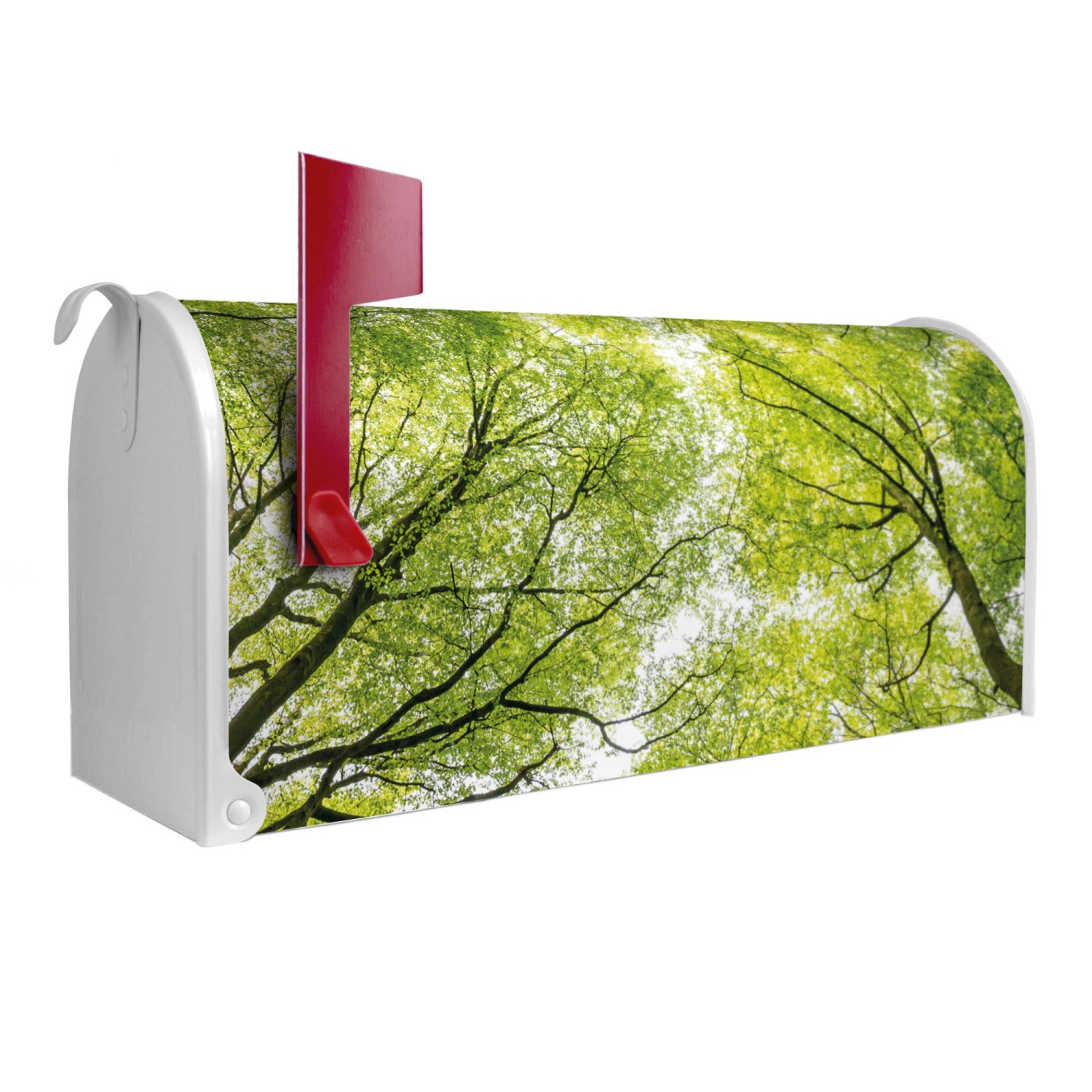 Banjado Amerikanischer Briefkasten Weiß 48x22x16cm US Mailbox Letterbox Pos günstig online kaufen