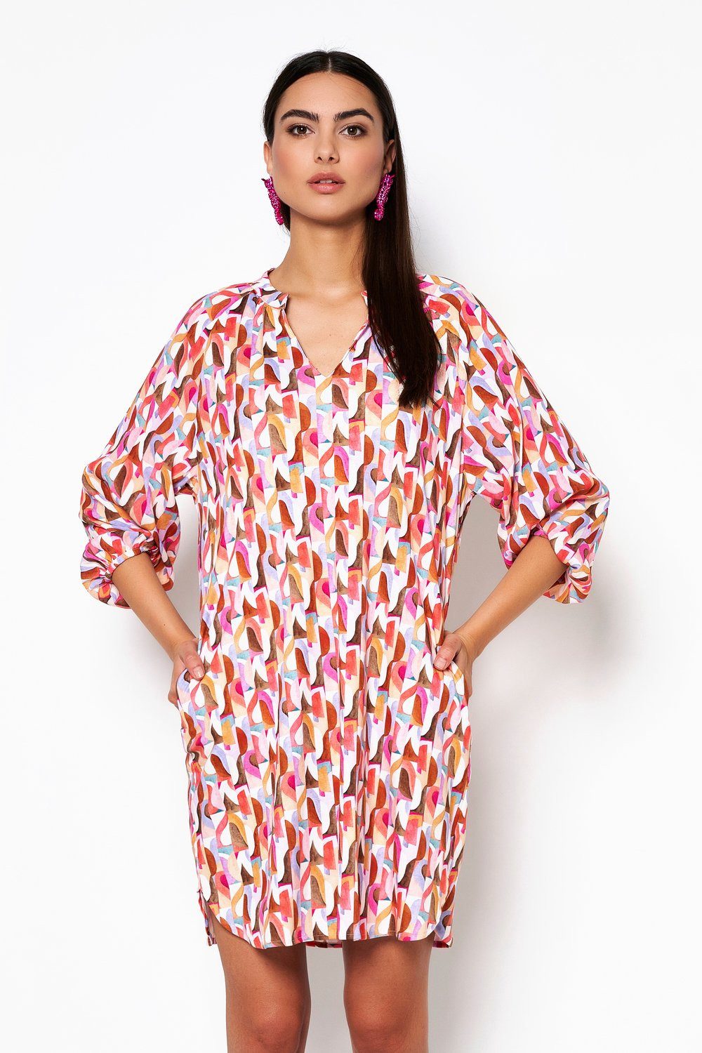 DESOTO Jerseykleid Nelly Blusenkleid halbarm aus günstig online kaufen