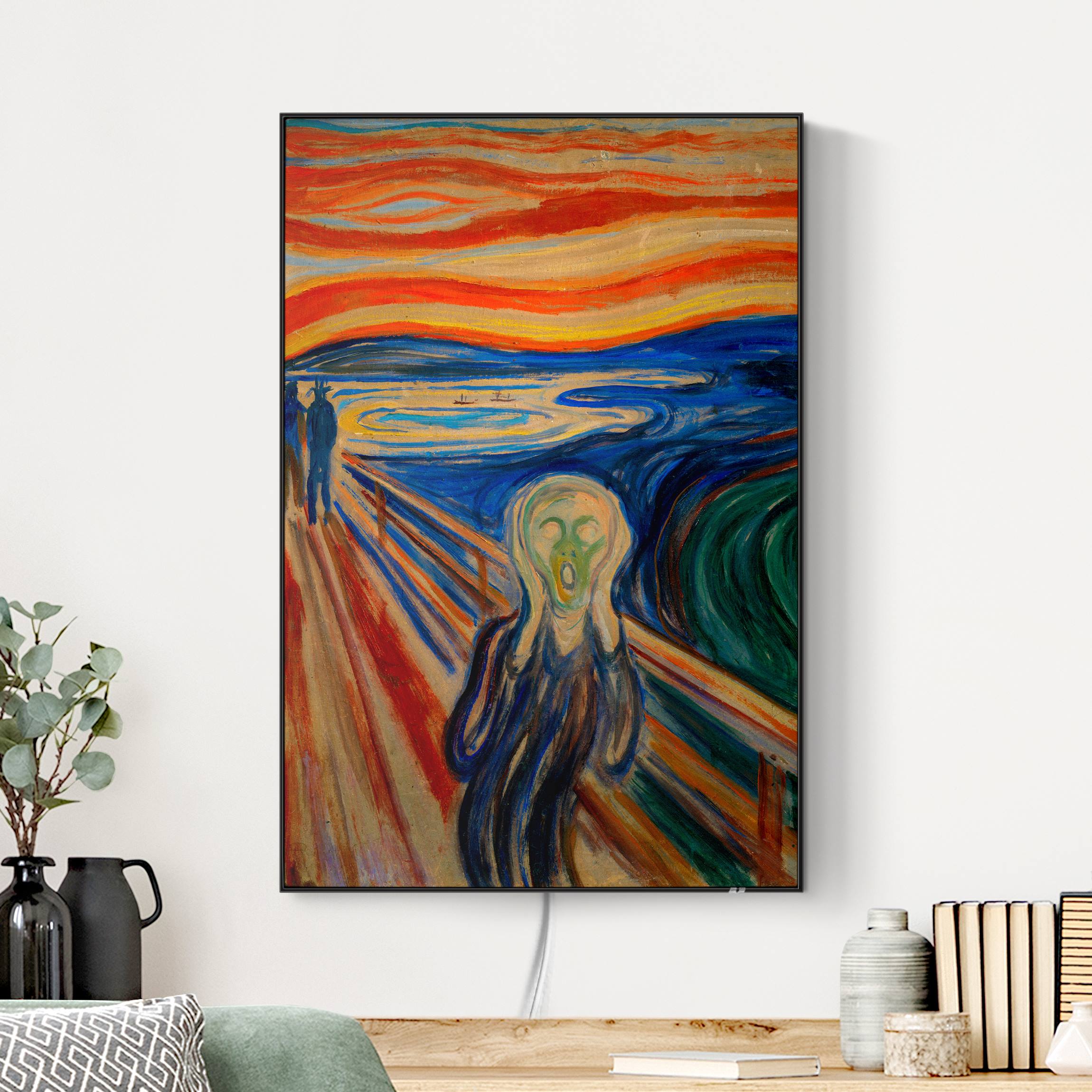 LED-Wechselbild Edvard Munch - Der Schrei günstig online kaufen