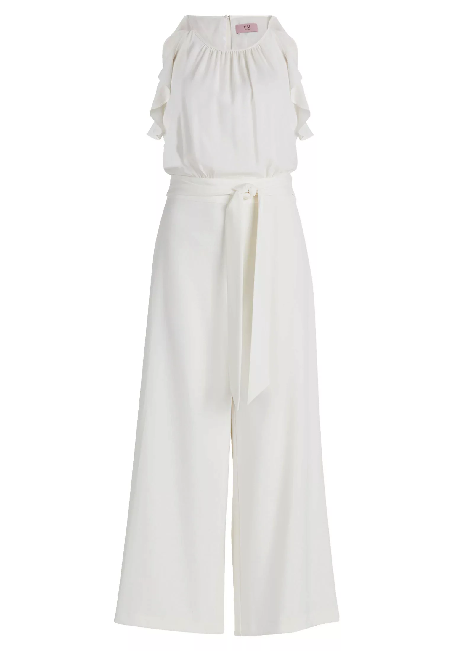 Vera Mont Overall Vera Mont Jumpsuit mit Volant (1-tlg) Bindeband günstig online kaufen