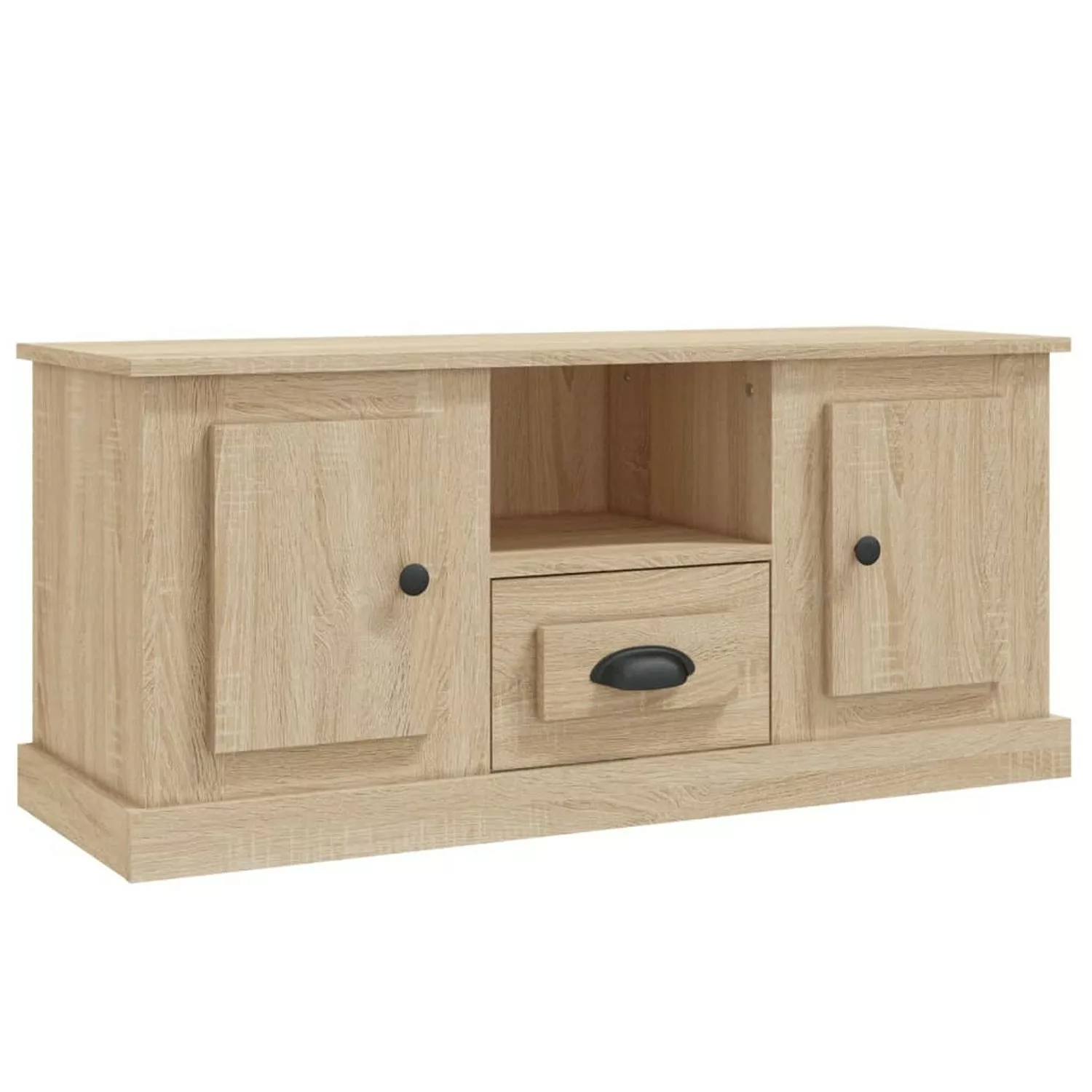 vidaXL TV-Schrank TV-Schrank Sonoma-Eiche 100x35,5x45 cm Spanplatte günstig online kaufen