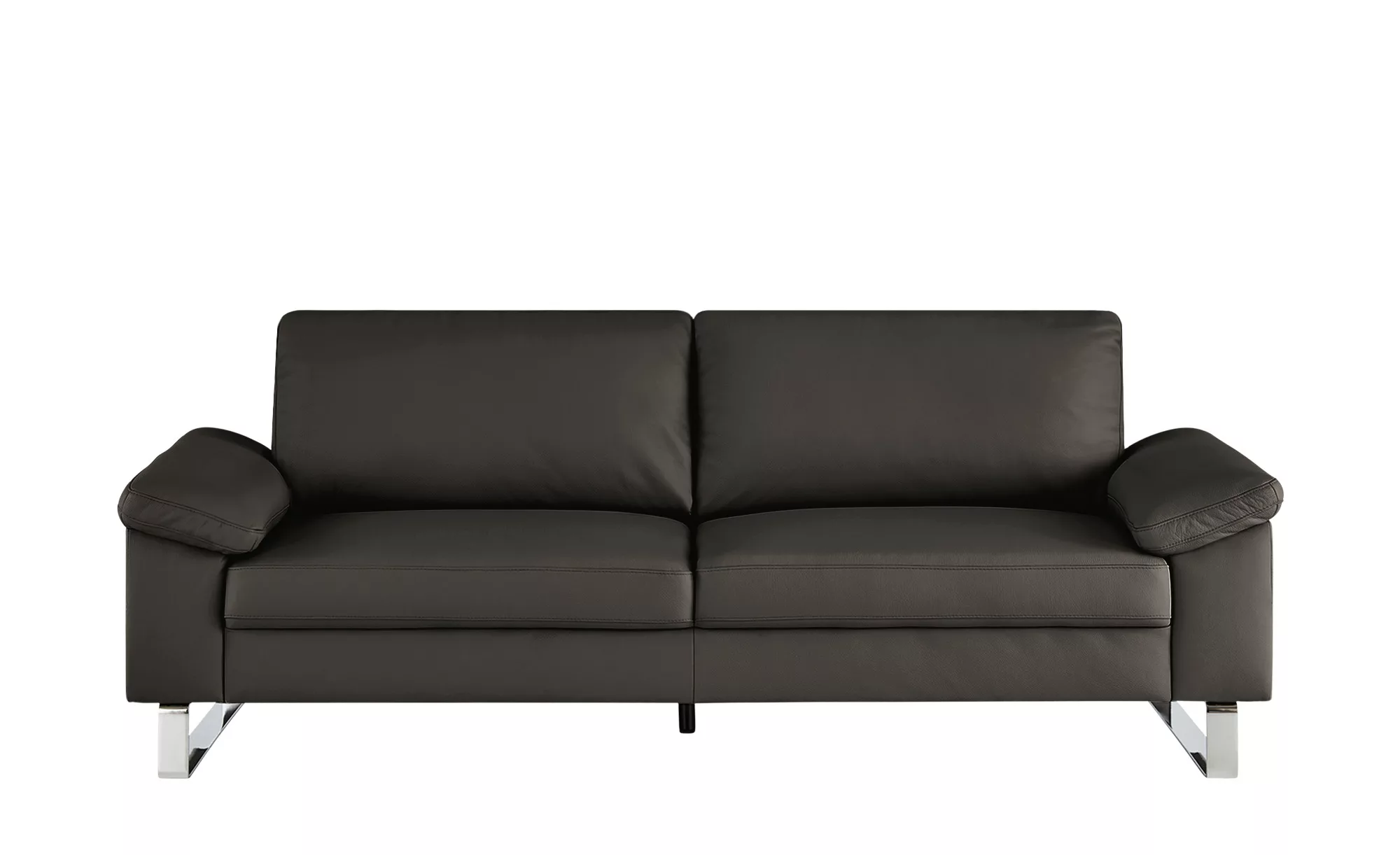 Max Schelling Ledersofa  Maximum - braun - 224 cm - 86 cm - 97 cm - Polster günstig online kaufen