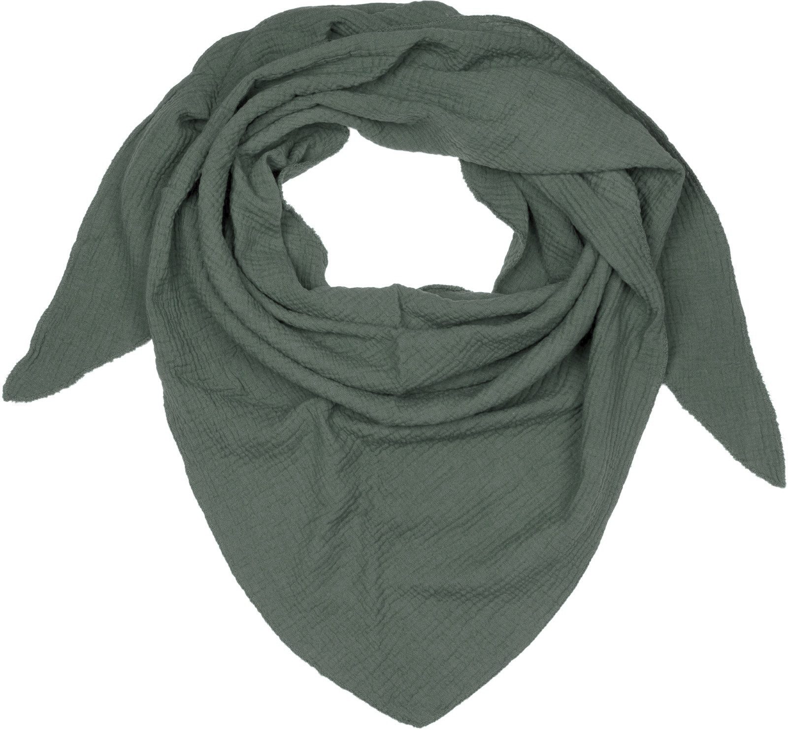 styleBREAKER Dreieckstuch Musselin Dreiecktuch Einfarbig, (1-St) günstig online kaufen