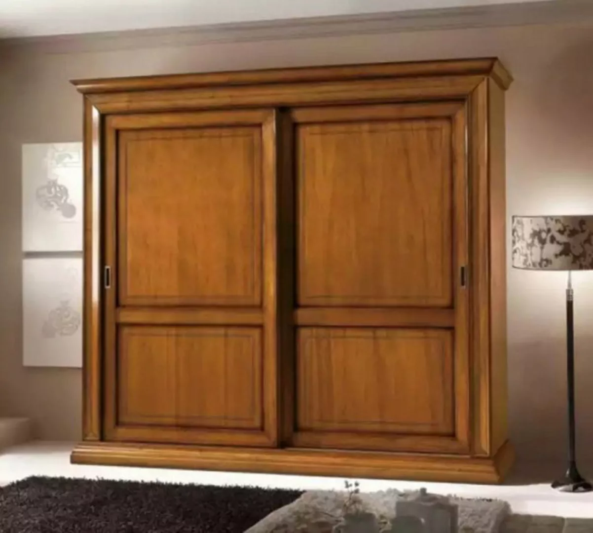 JVmoebel Kleiderschrank Brauner Klassischer Luxus Kleiderschrank Schlafzimm günstig online kaufen