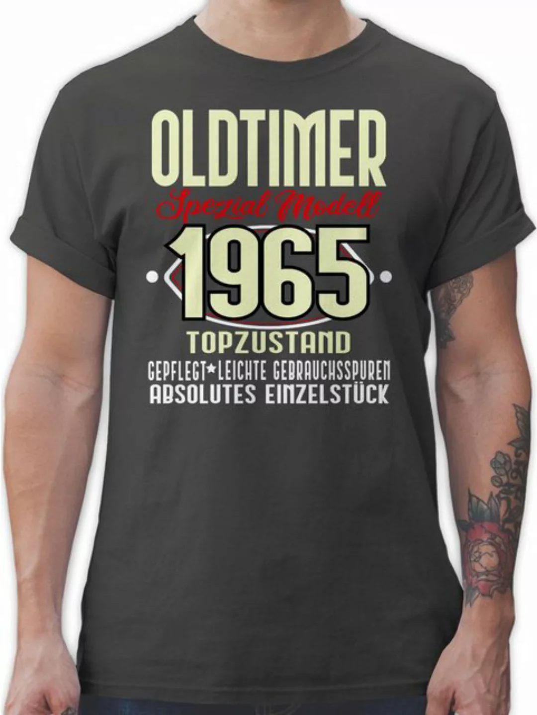 Shirtracer T-Shirt Sechzigster I Oldtimer Spezial Modell 1965 60. Geburtsta günstig online kaufen