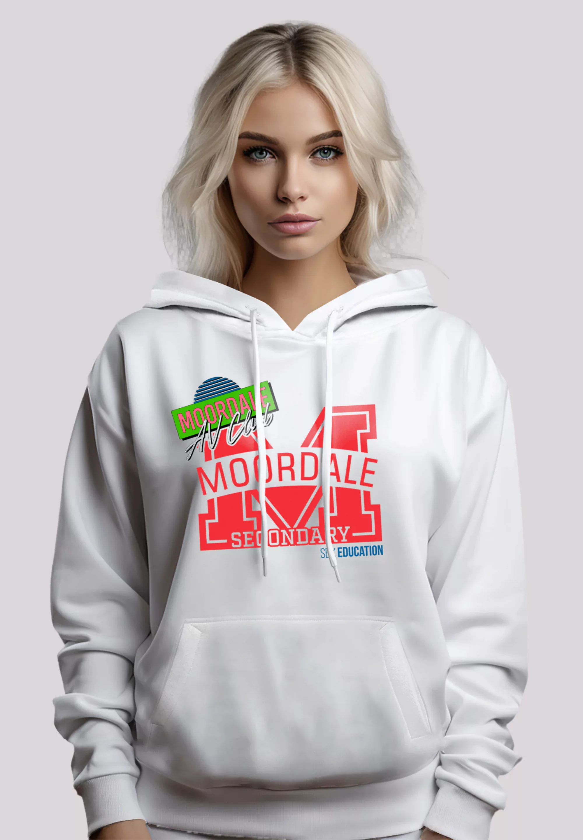 F4NT4STIC Kapuzenpullover "Sex Education Moordale M Collage Netflix TV Seri günstig online kaufen