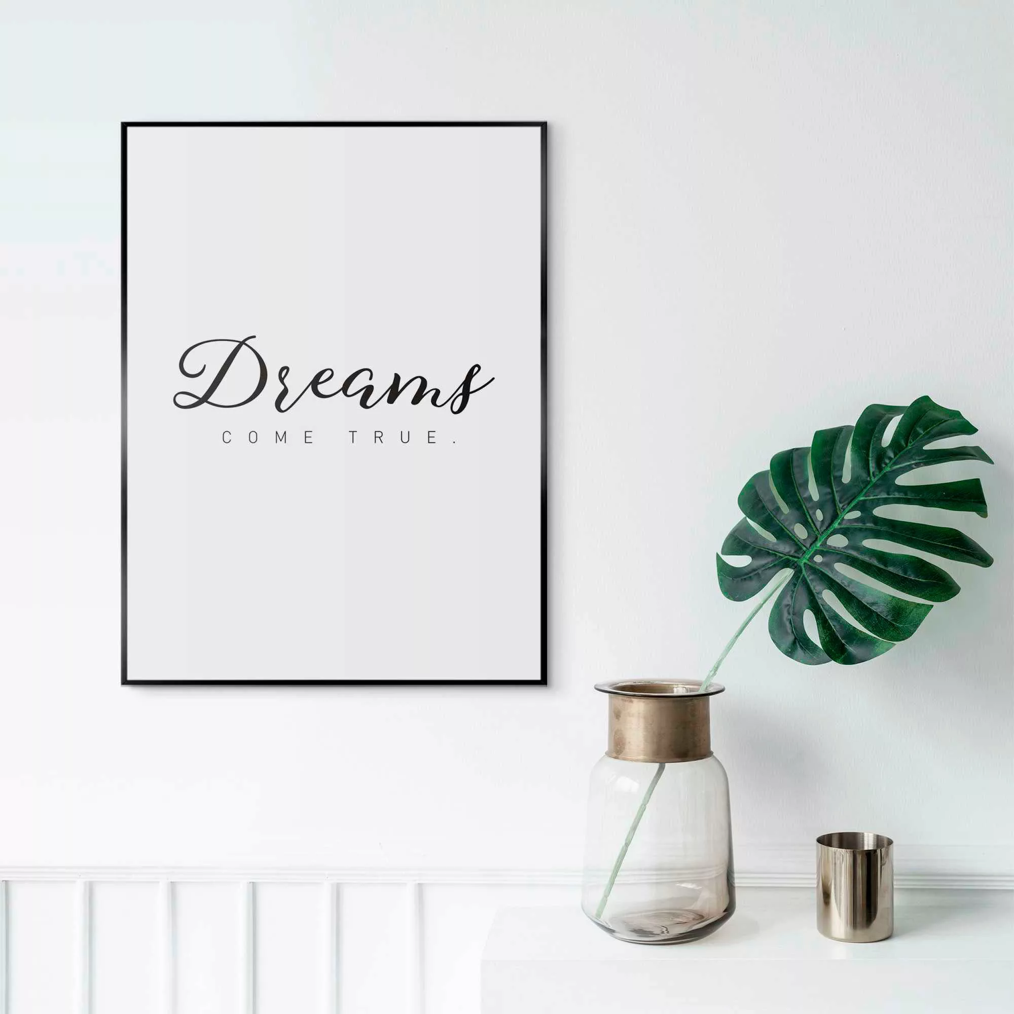 Reinders Poster "Dreams come true" günstig online kaufen