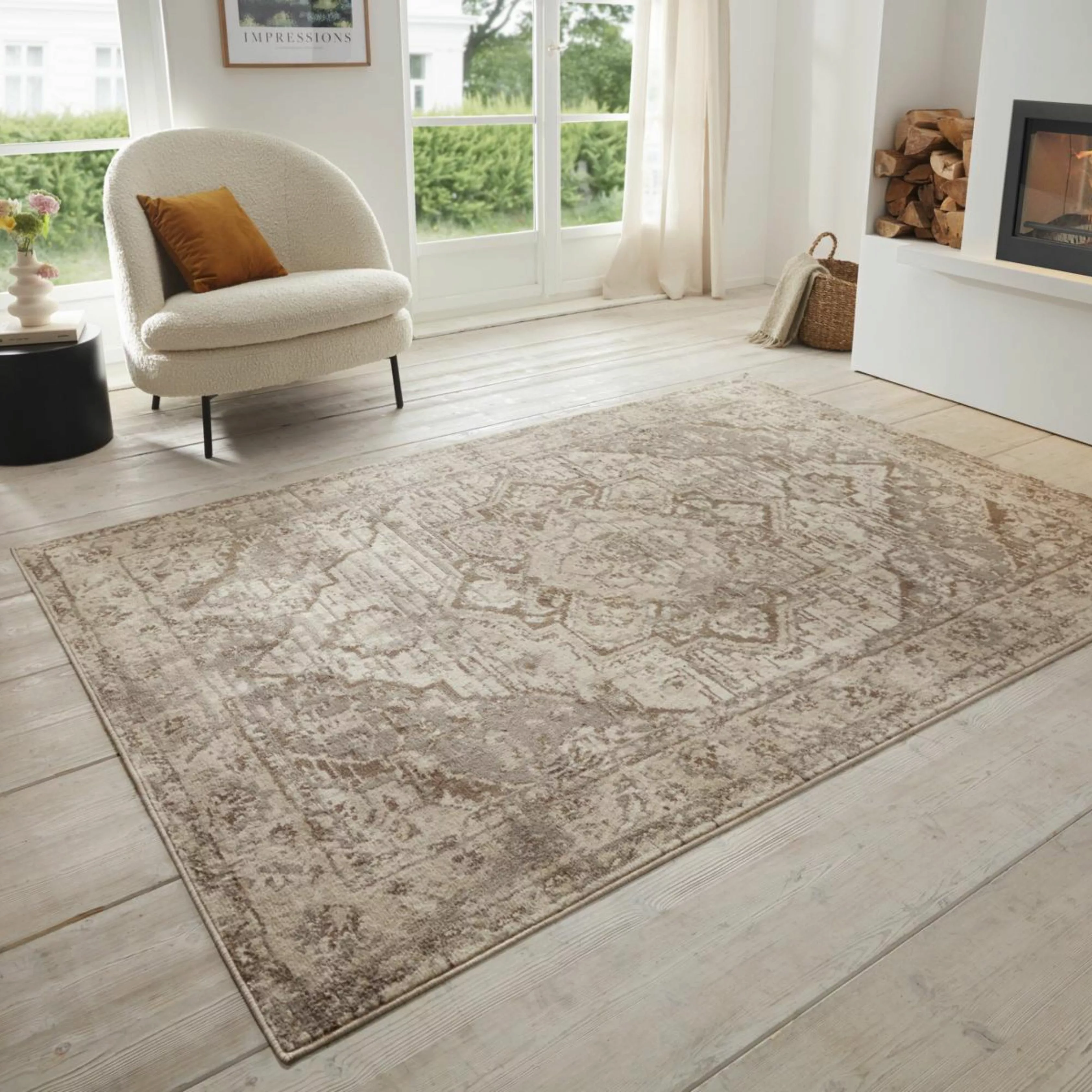 HANSE Home Teppich »Sand«, rechteckig, 8 mm Höhe, Kurzflor, Läufer, Orient, günstig online kaufen