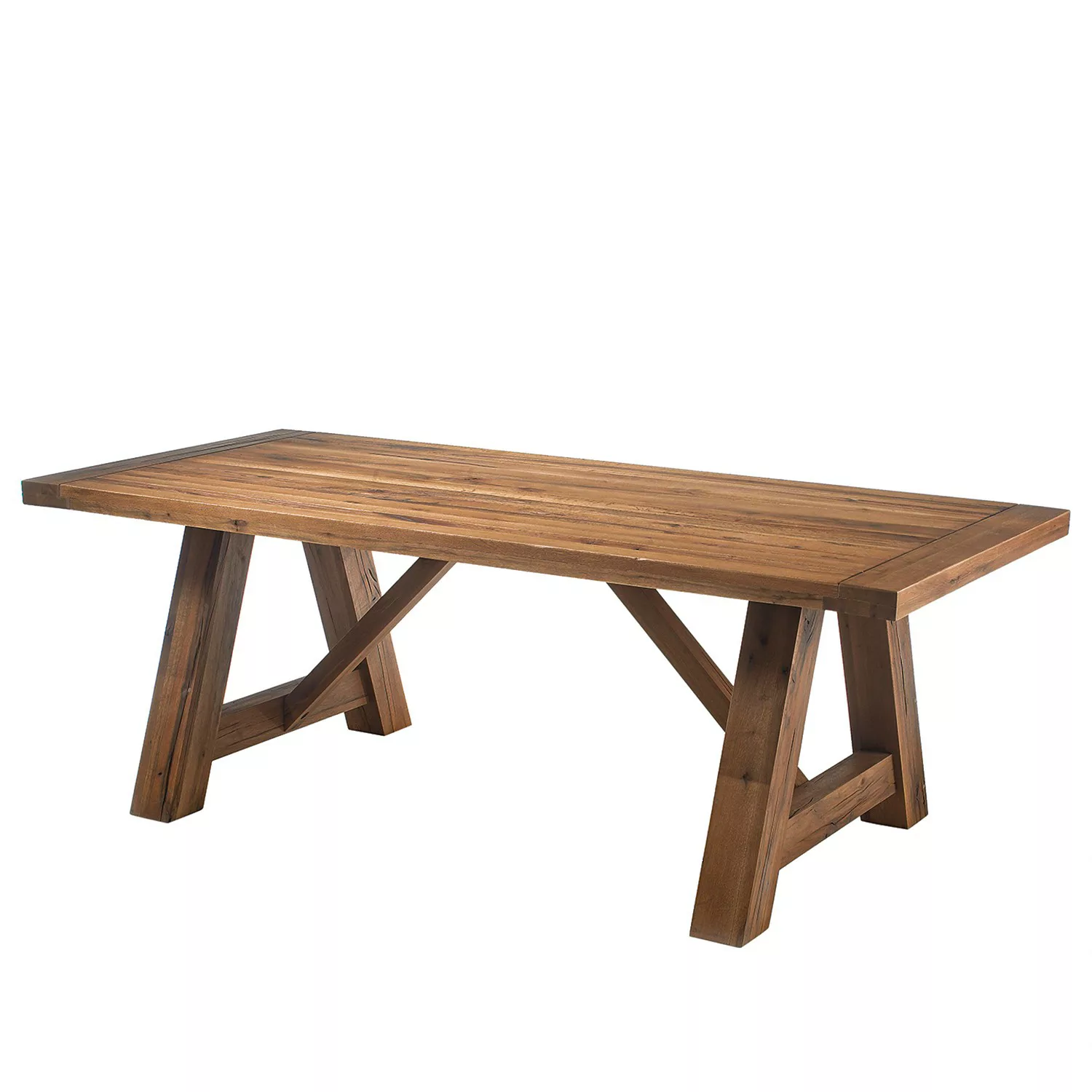 Woodford Massivholztisch  Ryan - holzfarben - 100 cm - 76 cm - Tische > Ess günstig online kaufen