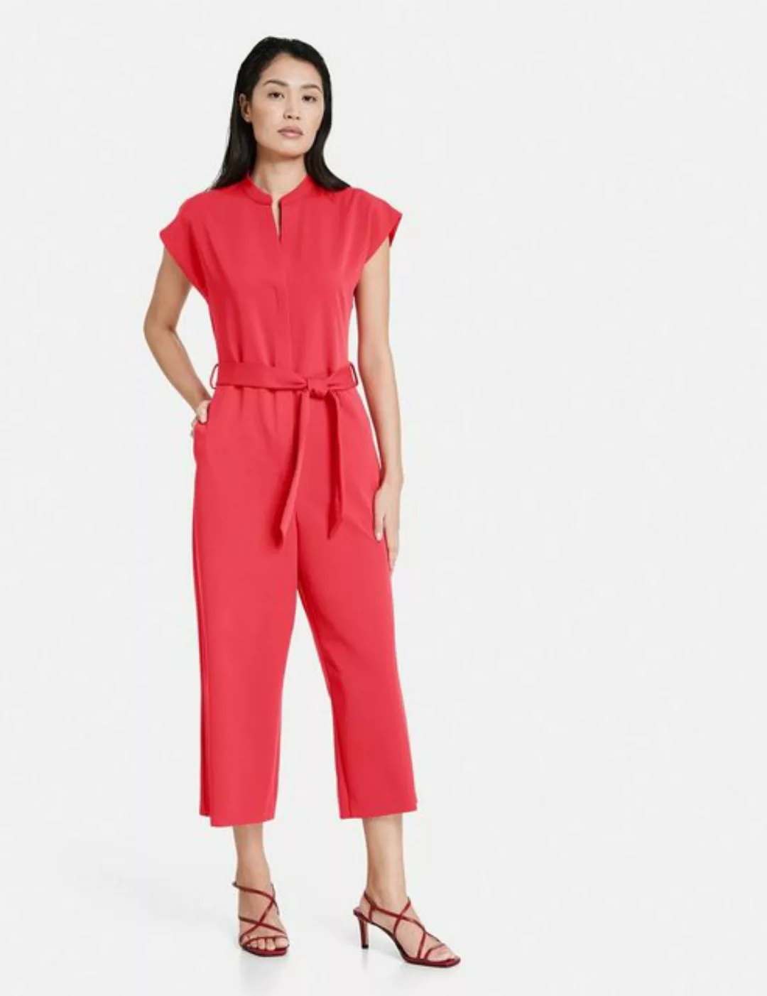 Taifun Maxikleid Jumpsuit mit Bindegürtel günstig online kaufen