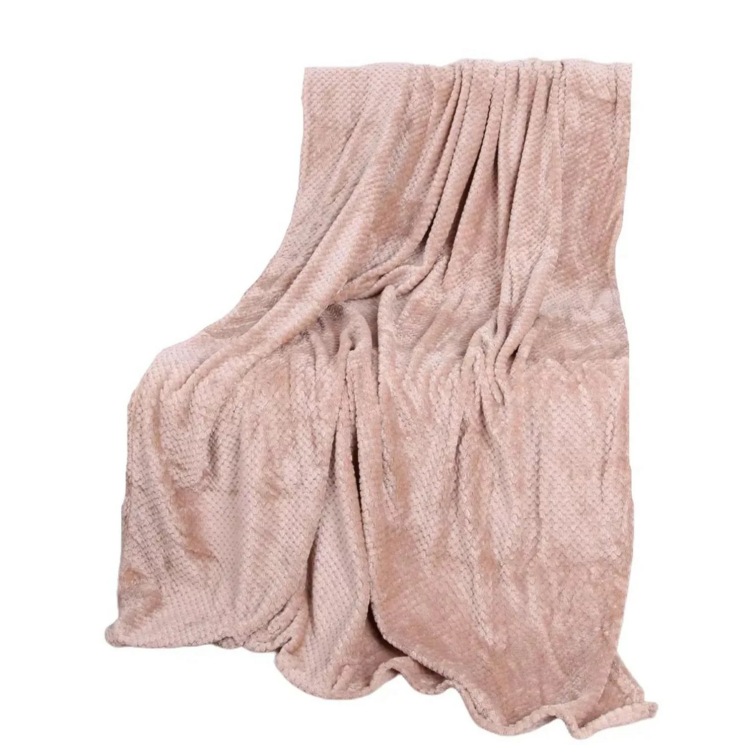 Bestlivings Kuscheldecke 150 x 200 cm Cashmere SoftTouch Popcorn Camel günstig online kaufen