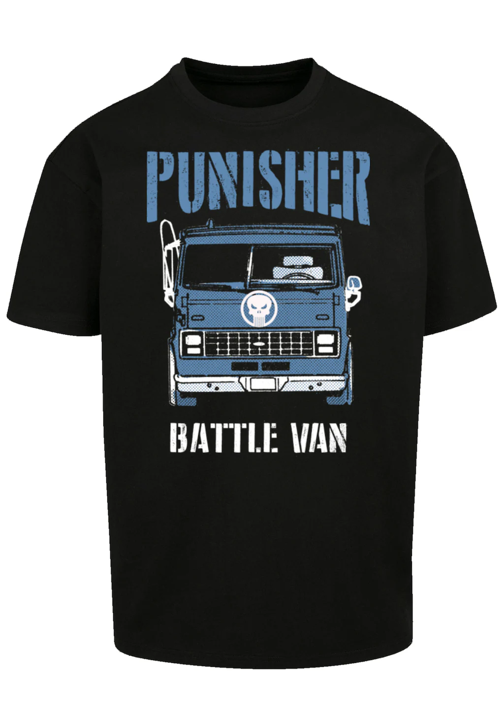 F4NT4STIC T-Shirt "Marvel Punisher Battle Van II", Premium Qualität günstig online kaufen