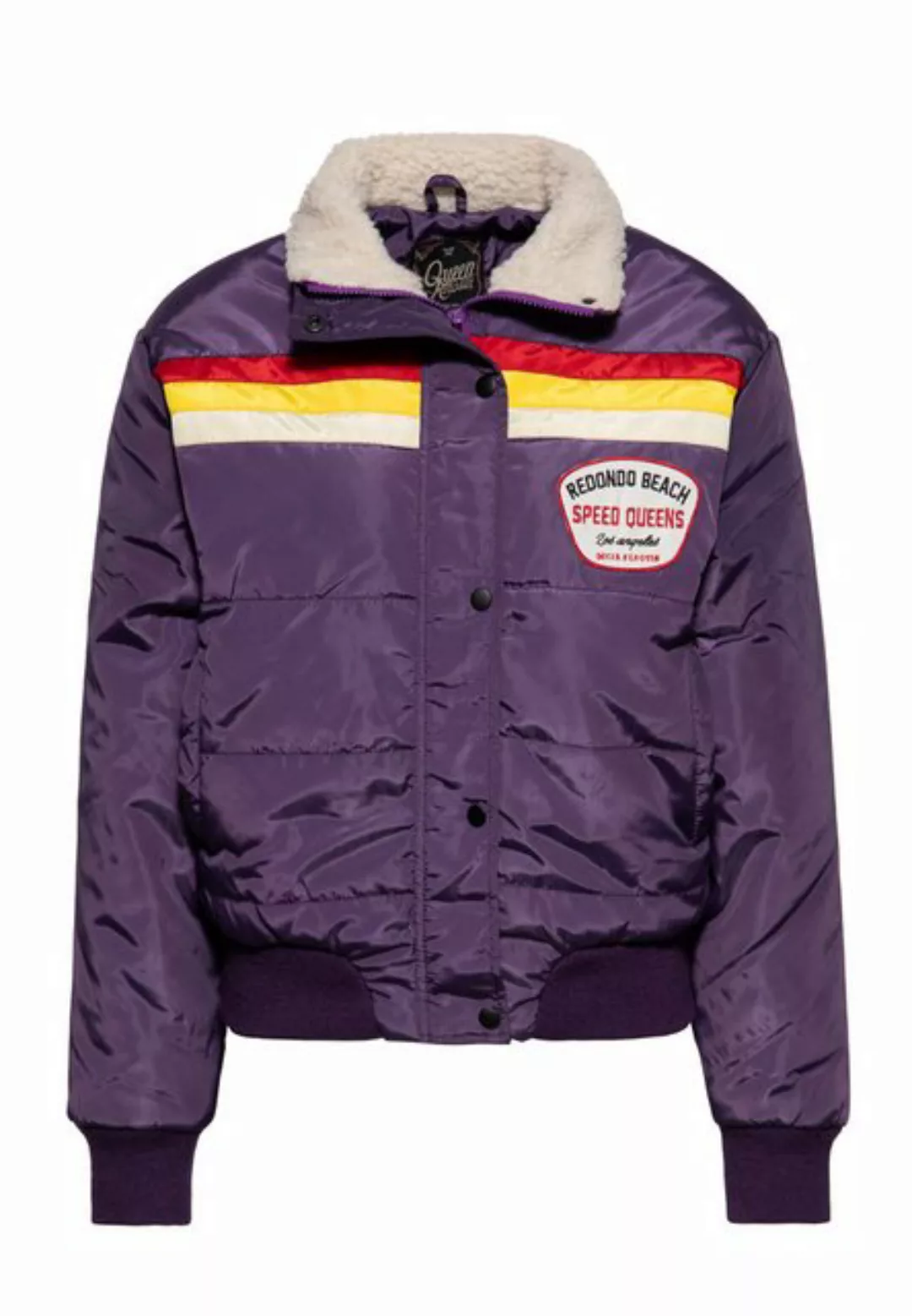 QueenKerosin Winterjacke Speed Queens (1-St) im 70s-Style günstig online kaufen