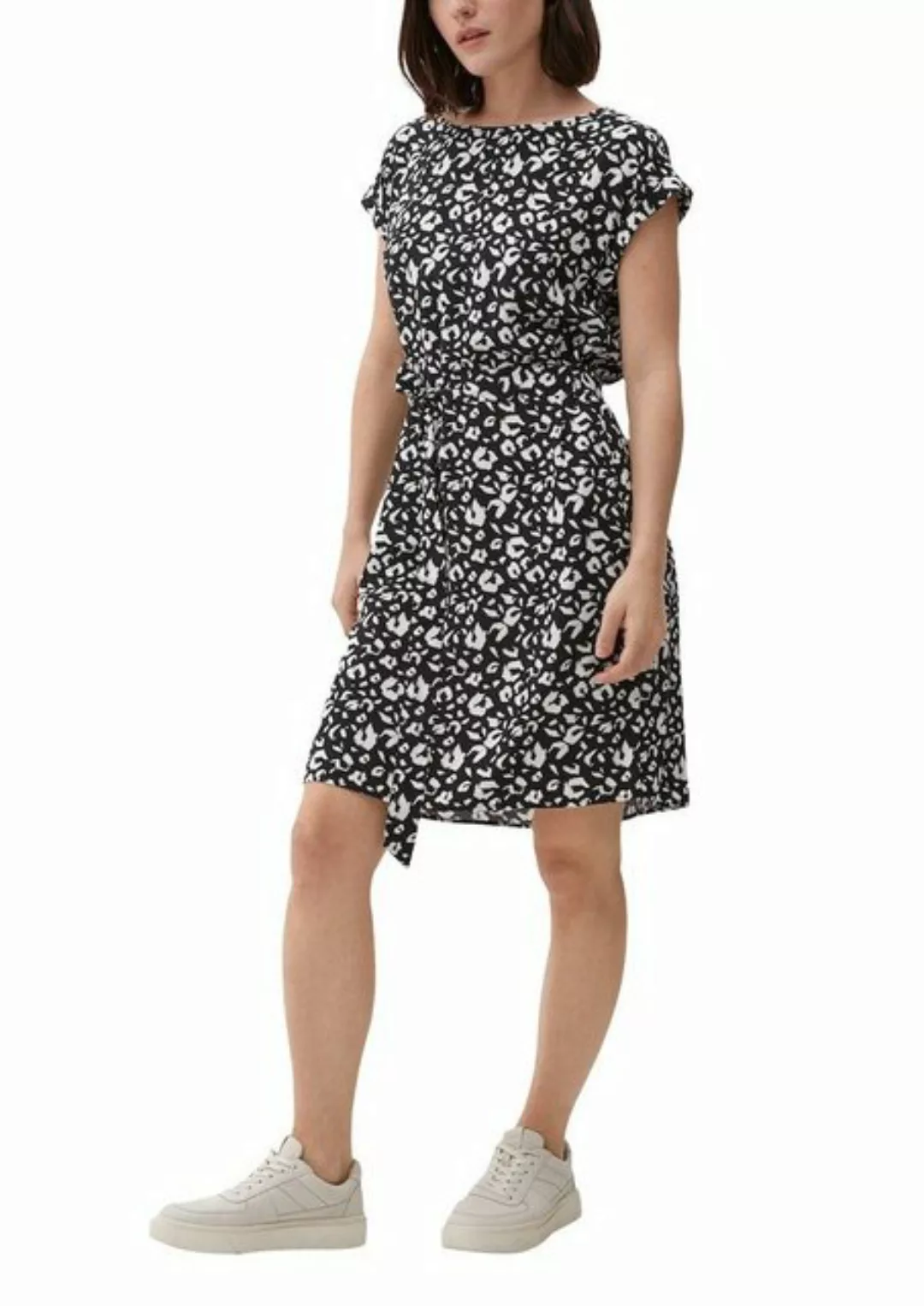 s.Oliver Minikleid Kurzes Kleid mit Binde-Detail günstig online kaufen