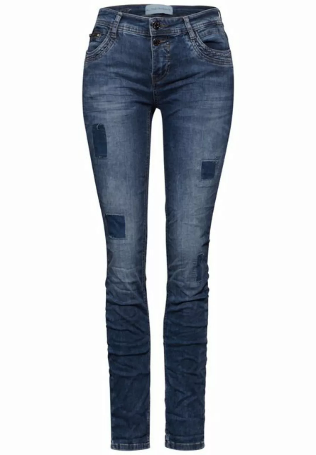 STREET ONE Gerade Jeans, Middle Waist günstig online kaufen