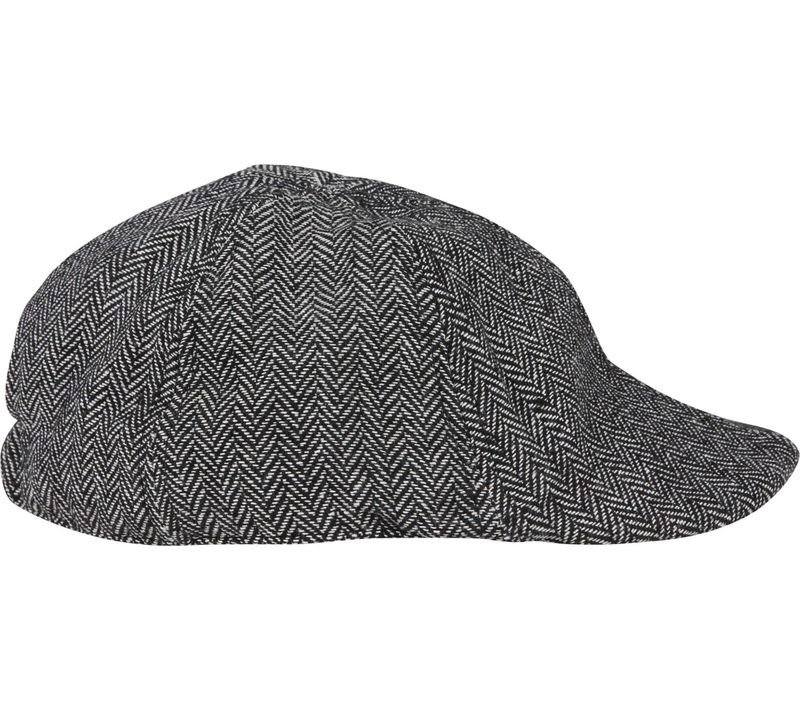 Suitable Peaky Cap Gewebt Schwarz - günstig online kaufen