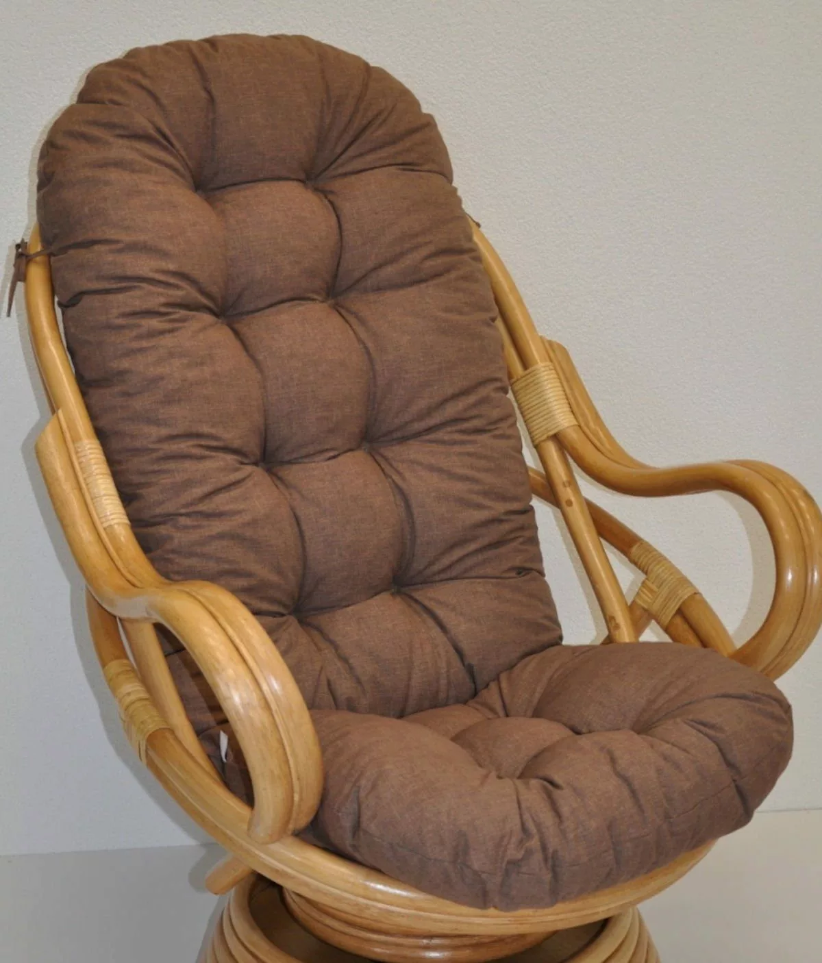 Rattani Sesselauflage Polster Rattan für Schaukelstuhl günstig online kaufen