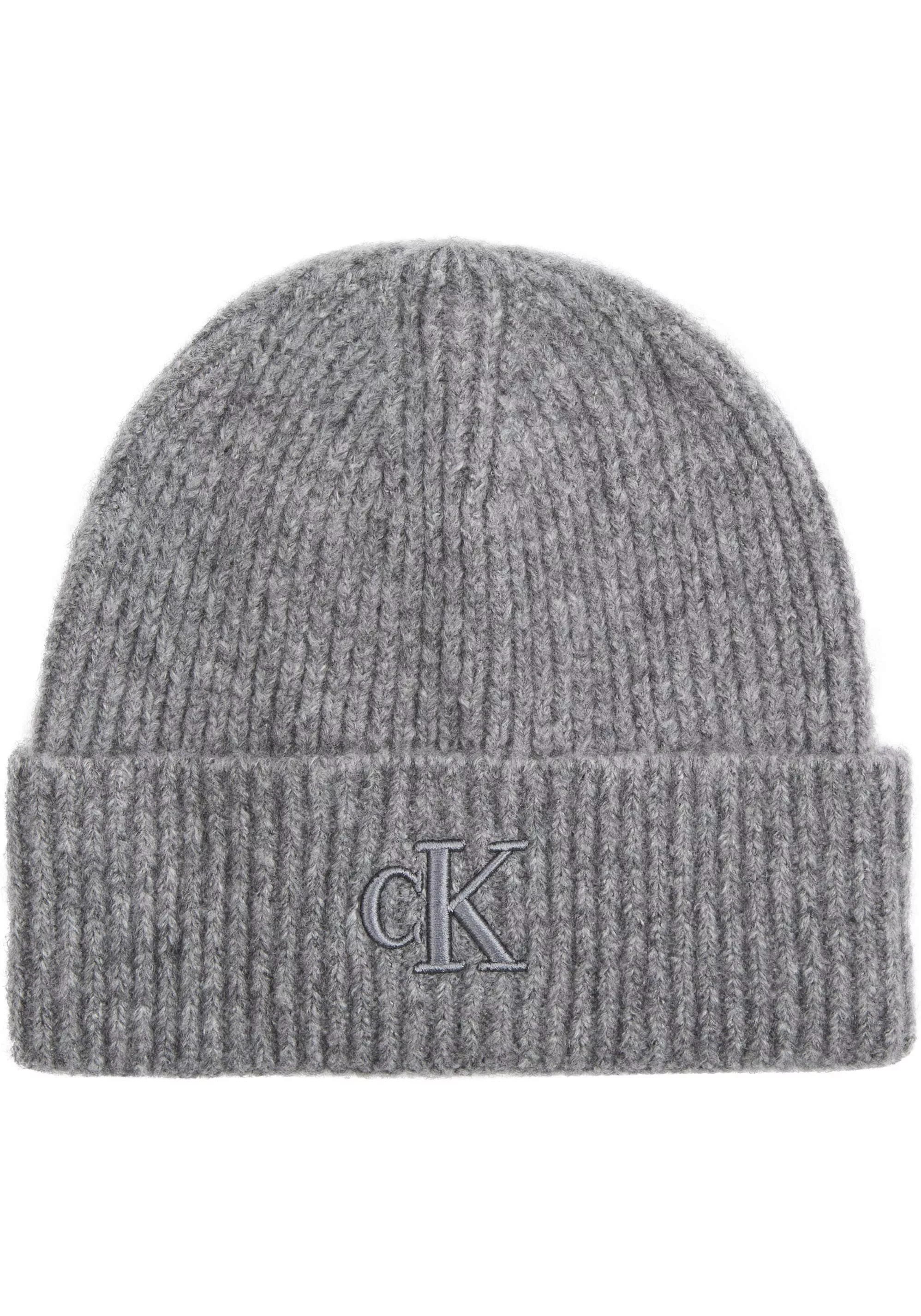 Calvin Klein Jeans Beanie "THICK EMBROIDERY BEANIE", mit Logostickerei günstig online kaufen