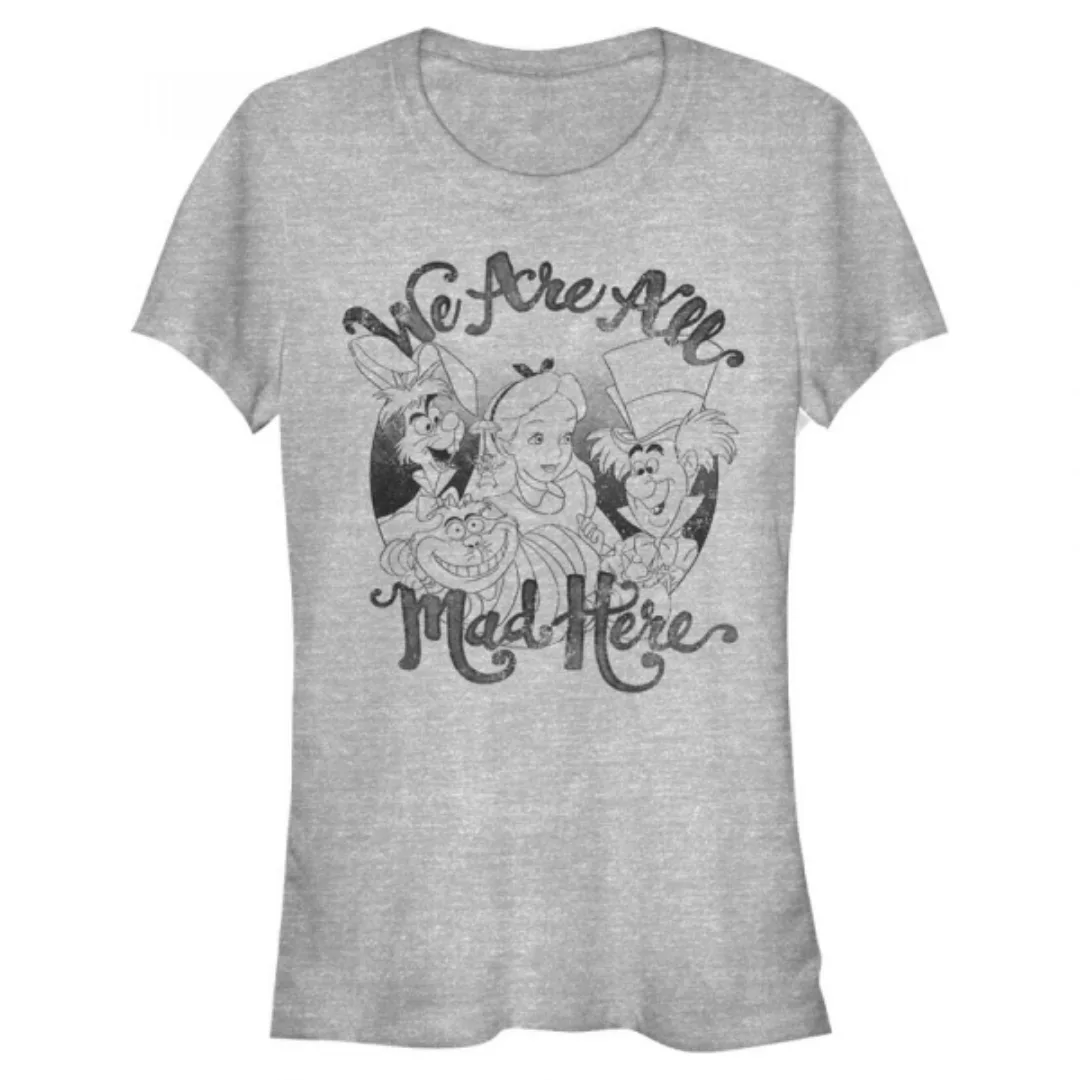 Disney - Alice im Wunderland - Gruppe All Mad Here - Frauen T-Shirt günstig online kaufen