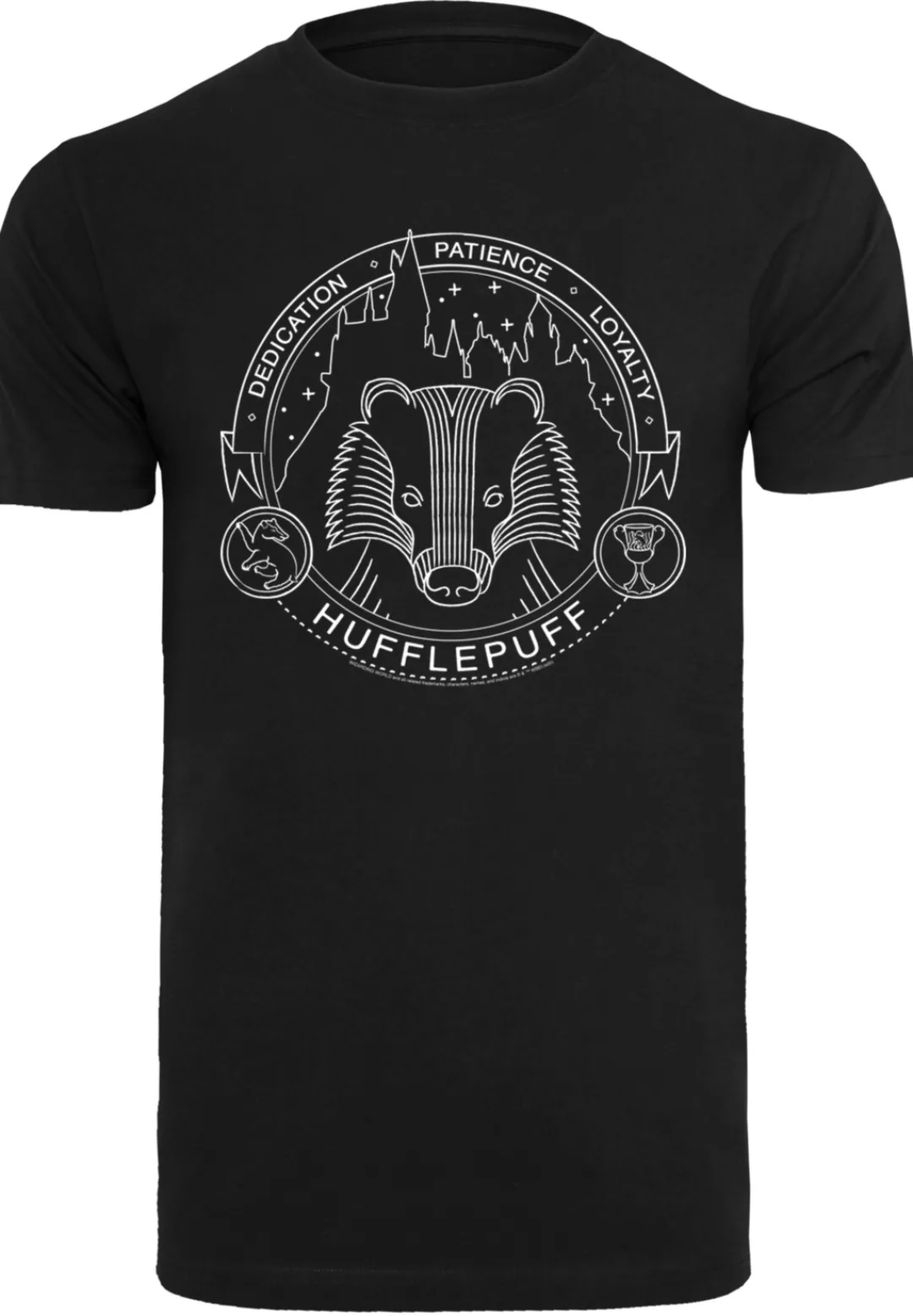 F4NT4STIC T-Shirt "Harry Potter Hufflepuff Seal", Print günstig online kaufen