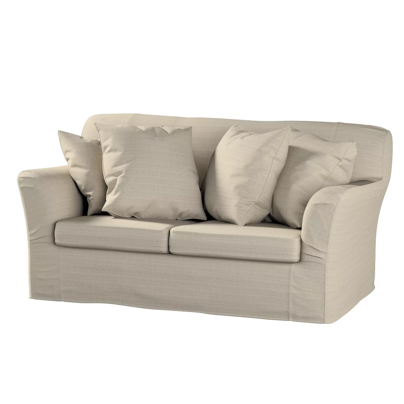 Bezug für Tomelilla 2-Sitzer Sofa nicht ausklappbar, beige, Sofahusse, Tome günstig online kaufen