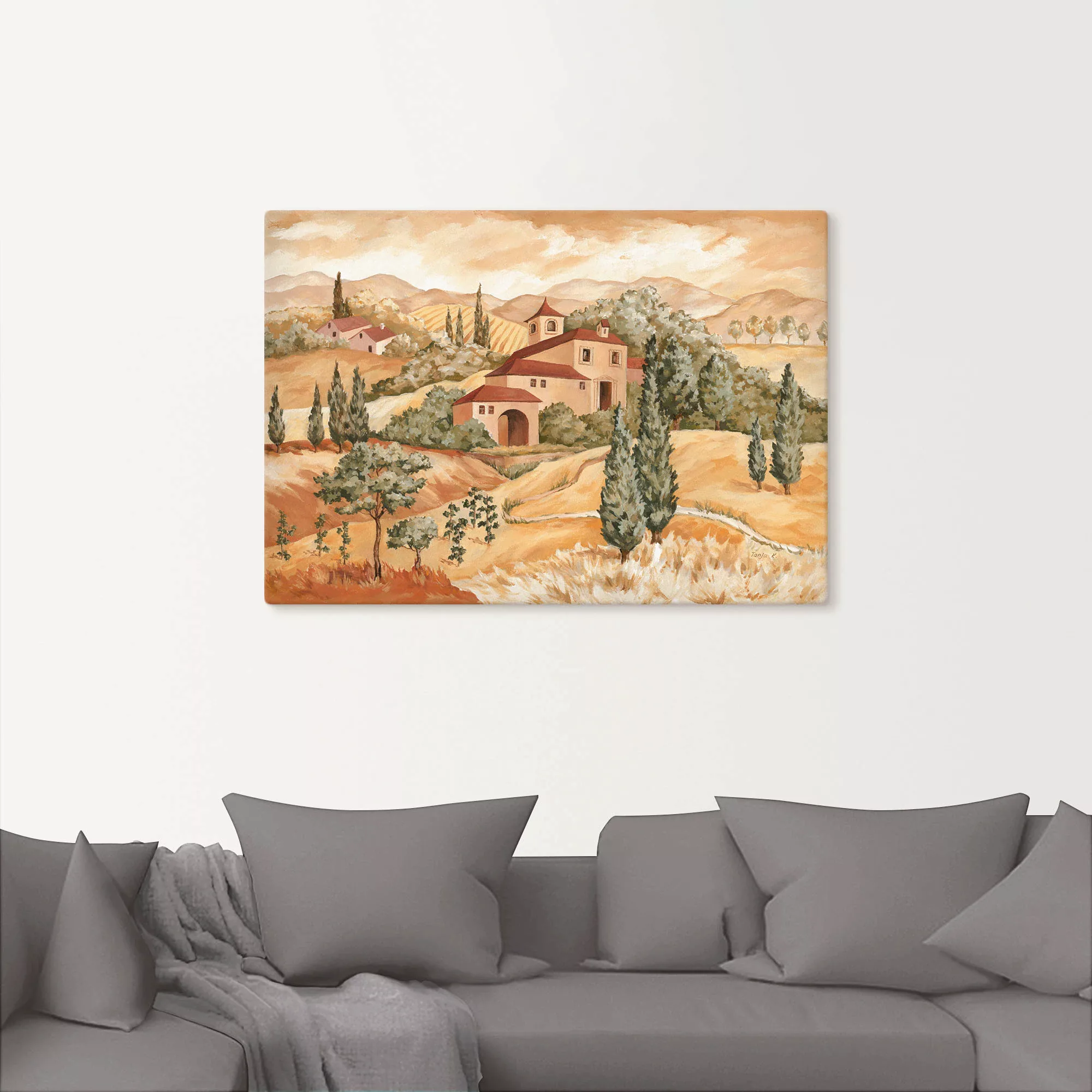 Artland Wandbild »Landschaft IV«, Europa, (1 St.), als Alubild, Outdoorbild günstig online kaufen