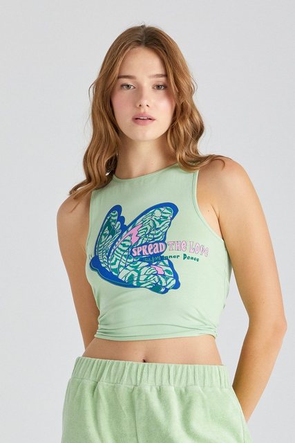 Crop-Top Tank Top SAMIA für Damen günstig online kaufen