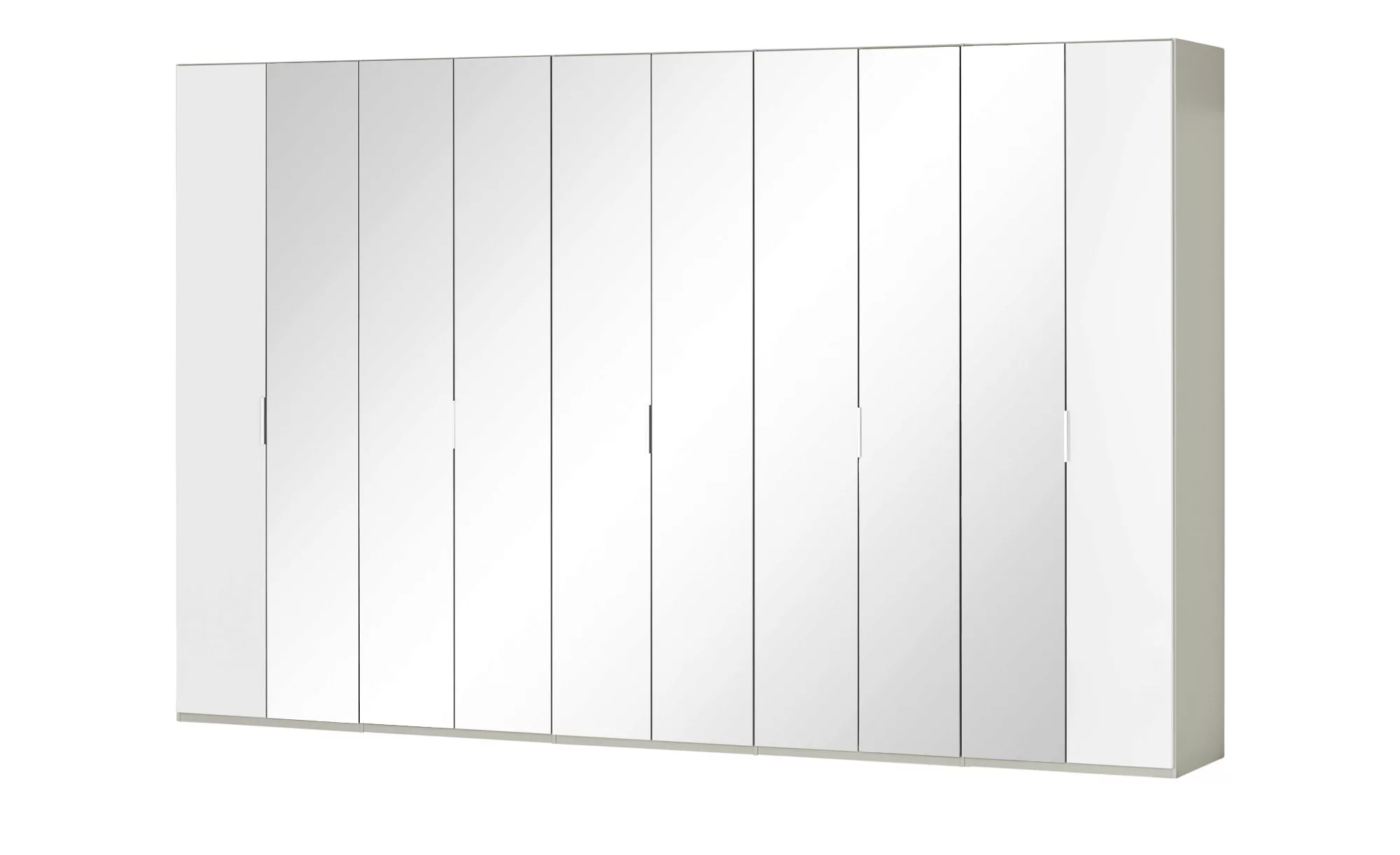 Wohnwert Falttürenschrank   Forum - weiß - 375 cm - 216 cm - 58 cm - Schrän günstig online kaufen