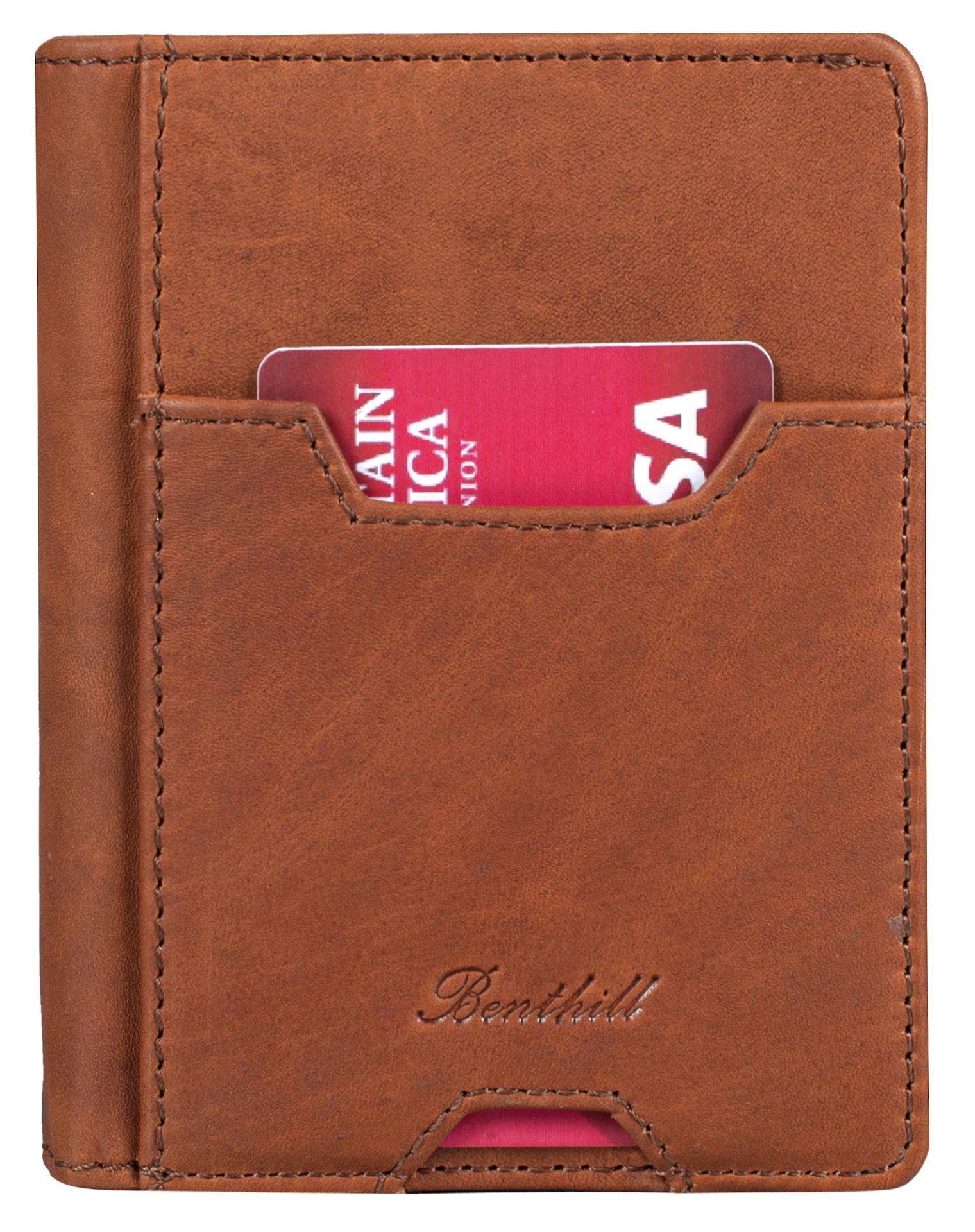 Benthill Geldbörse Herren Echt Leder Slim günstig online kaufen