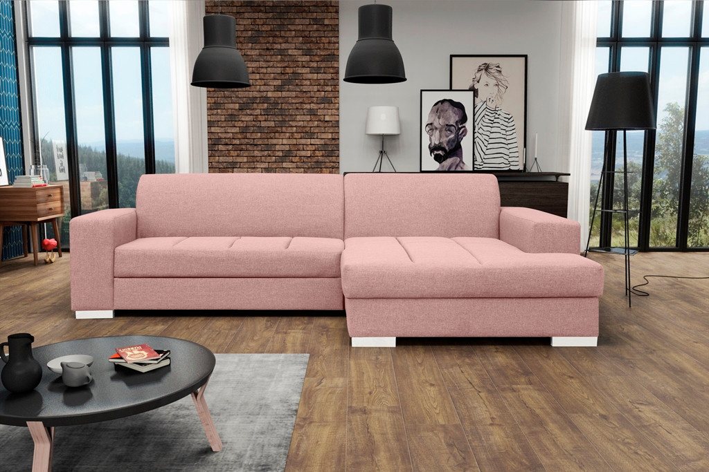 ALTDECOR Ecksofa MISTRO, Couch mit Schlaffunktion, Wohnzimmer - Wohnlandsch günstig online kaufen