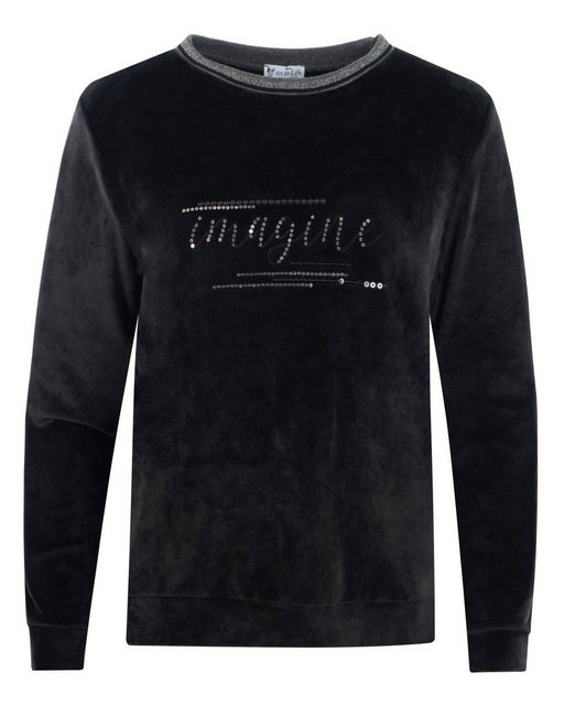 Hajo Sweatshirt Sweatshirt Velours günstig online kaufen