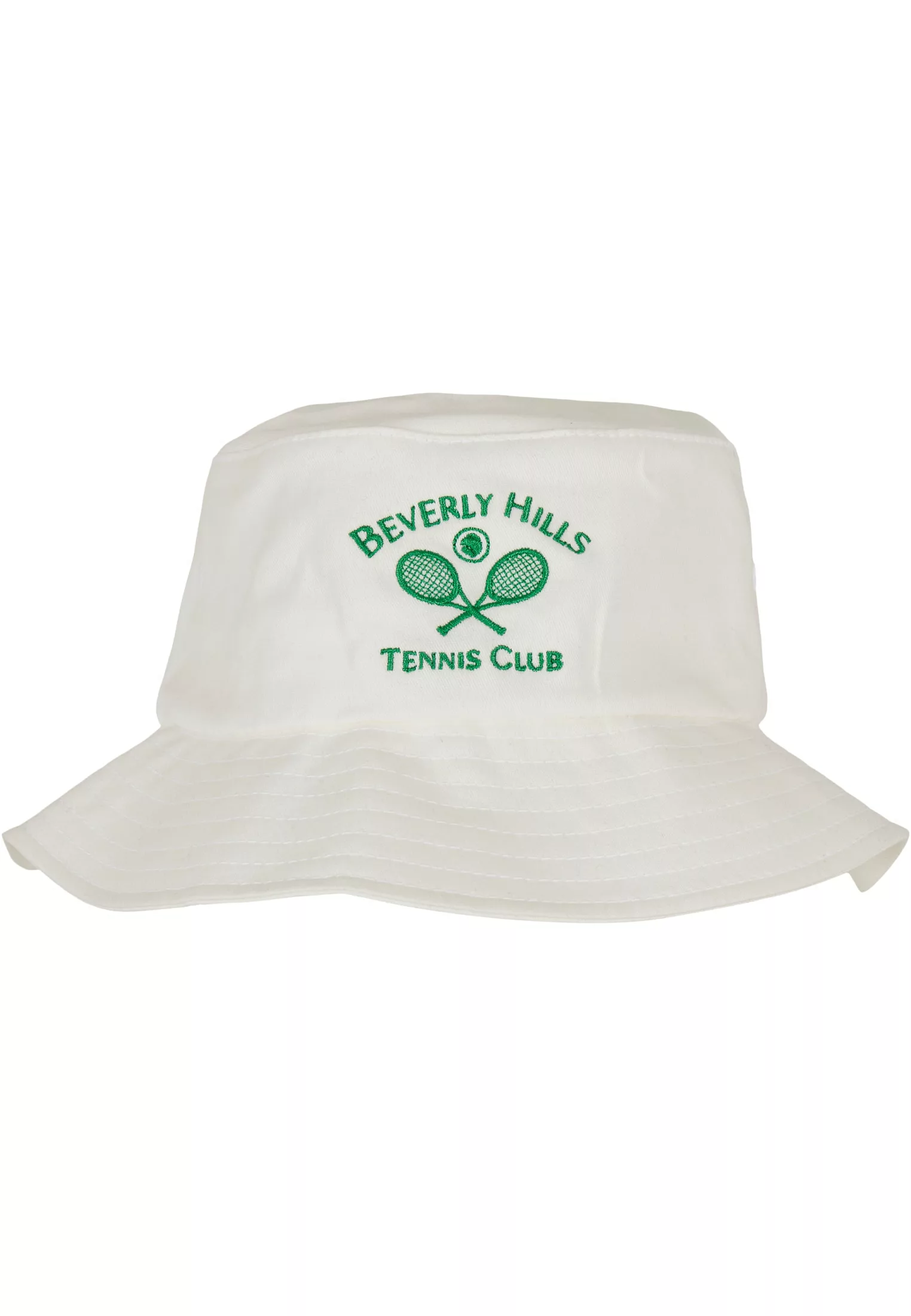 MisterTee Flex Cap "Accessoires Beverly Hills Tennis Club Bucket Hat" günstig online kaufen